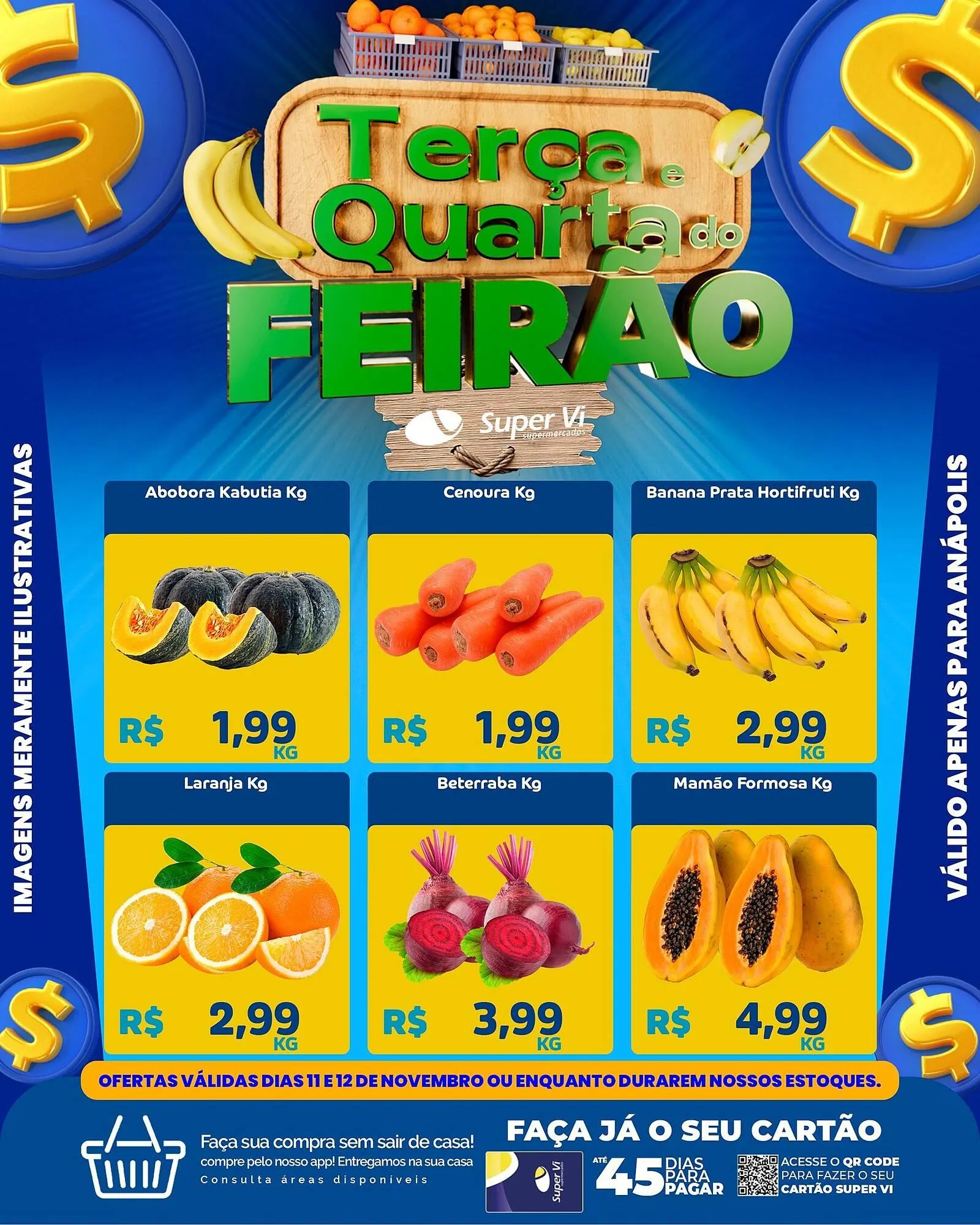 Encarte de Catálogo Super Vi Supermercados 11 de novembro até 12 de novembro 2025 - Pagina 1