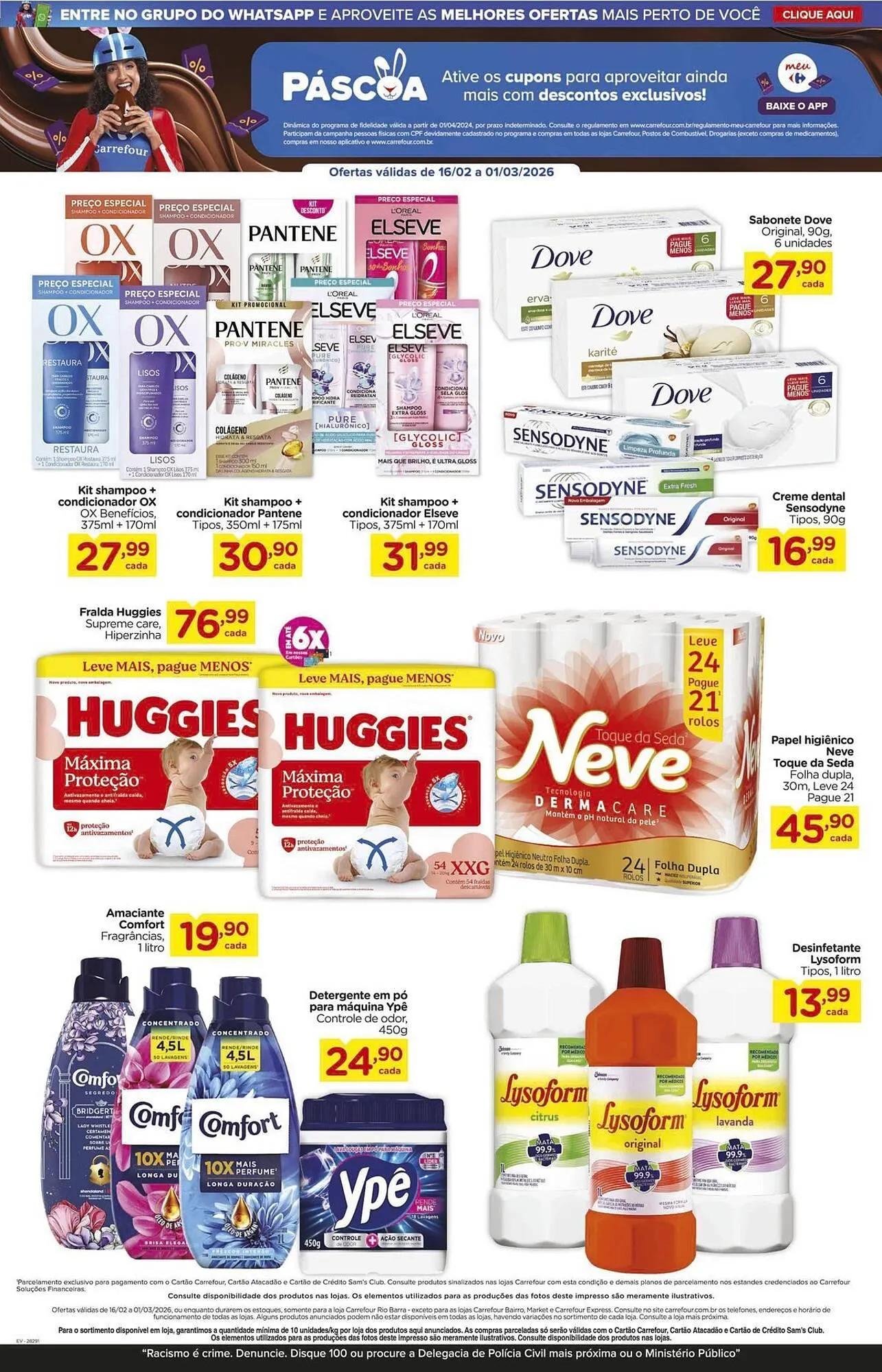 Encarte de Folheto Carrefour 16 de fevereiro até 1 de março 2026 - Pagina 3