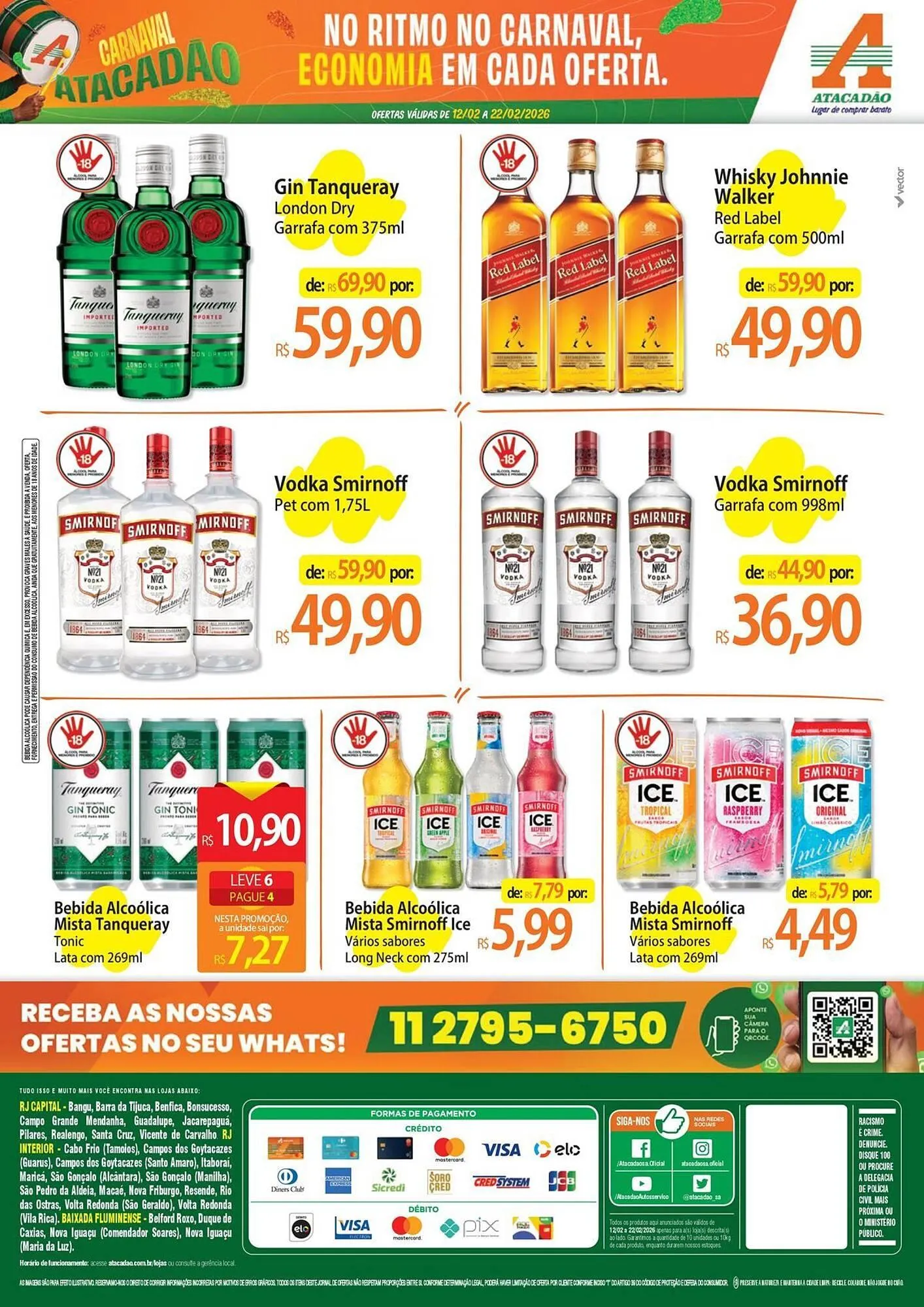 Encarte de Folheto Atacadão 12 de fevereiro até 22 de fevereiro 2026 - Pagina 2