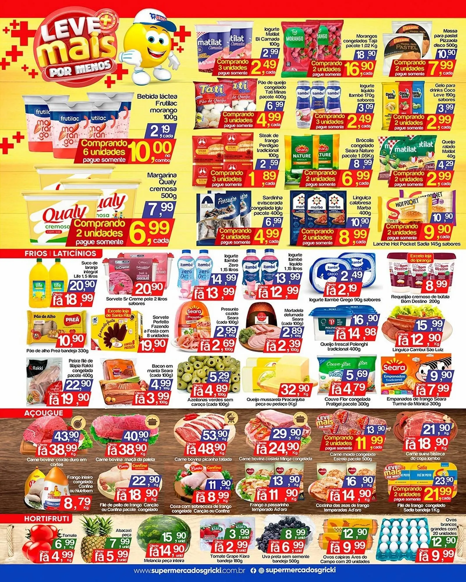 Encarte de Catálogo Supermercados Gricki 9 de janeiro até 11 de janeiro 2026 - Pagina 4