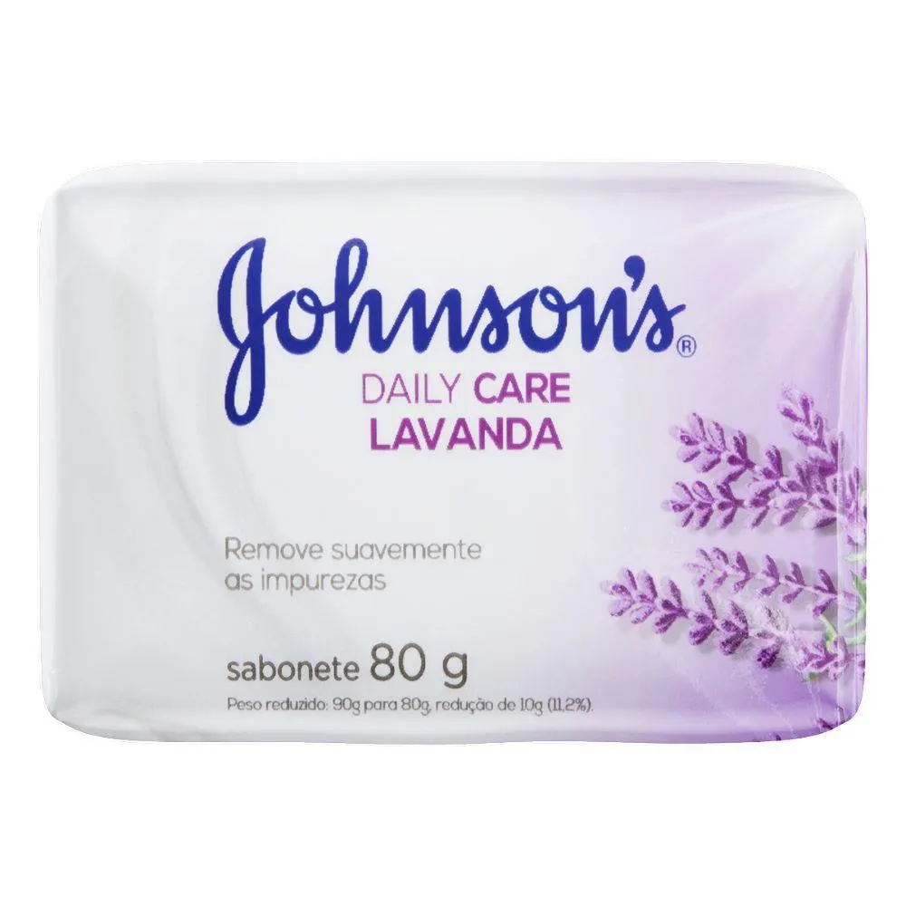Sabonete Johnson Lavanda 80g