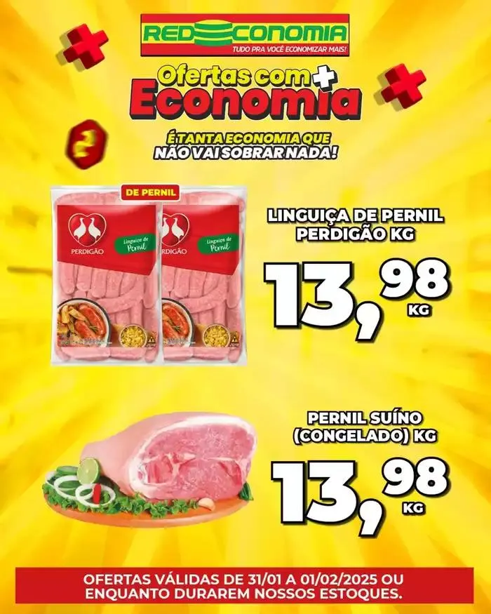 Encarte de Ofertas Rede Economia 31 de janeiro até 1 de fevereiro 2025 - Pagina 2