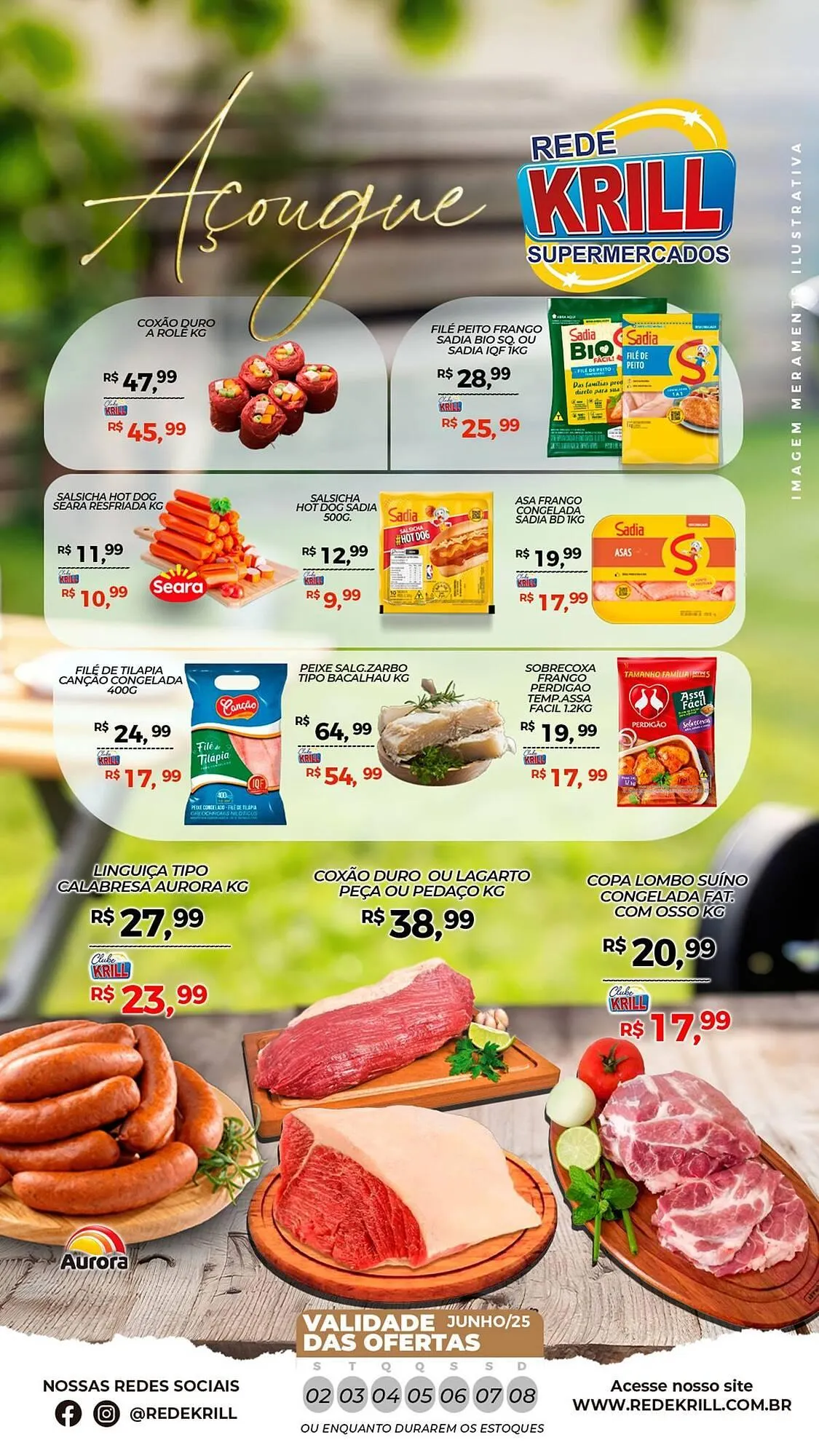 Encarte de Catálogo Rede Krill 3 de junho até 8 de junho 2025 - Pagina 1