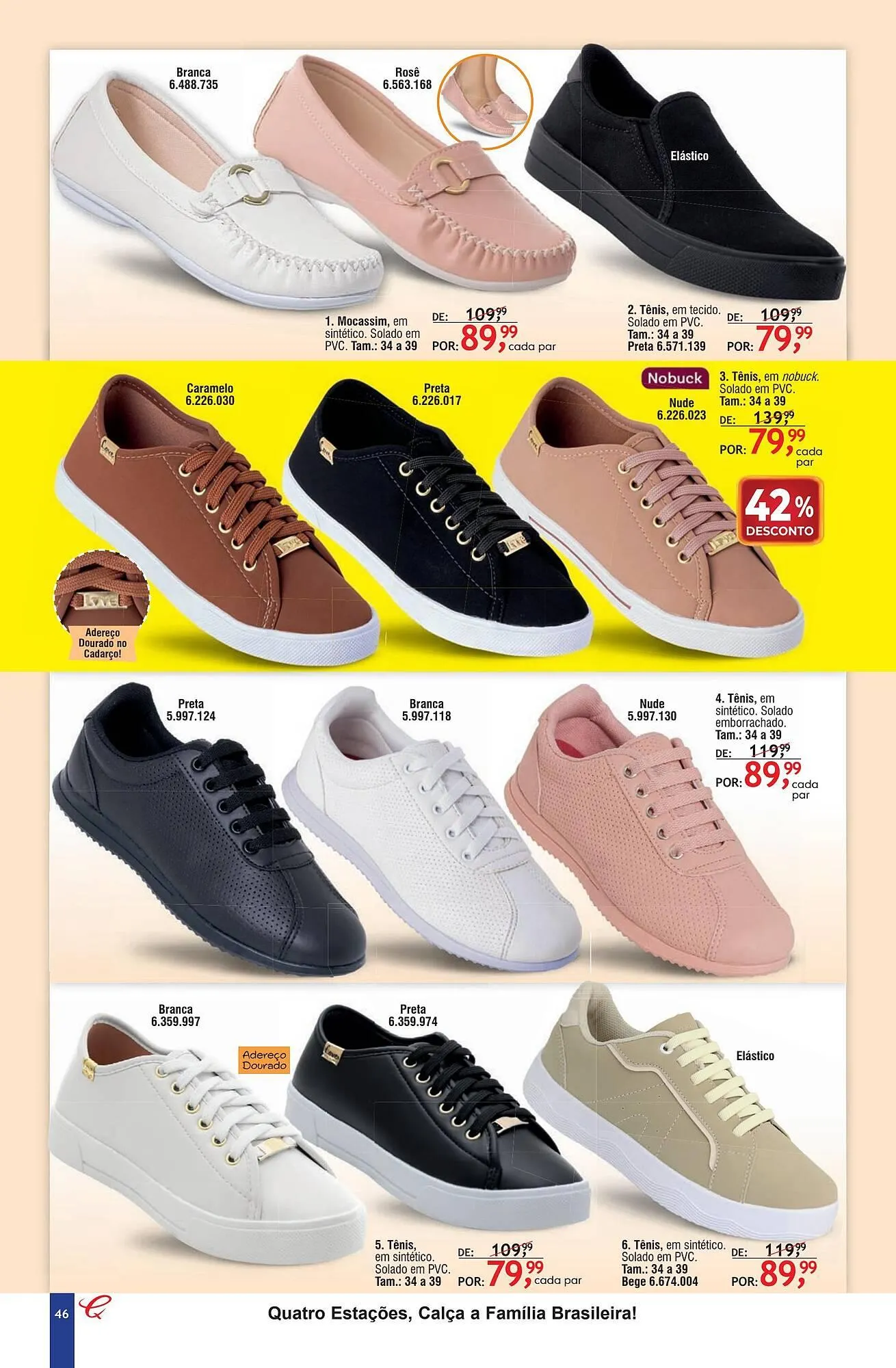 Encarte de Revista Quatro Estações 30 de março até 7 de julho 2026 - Pagina 42