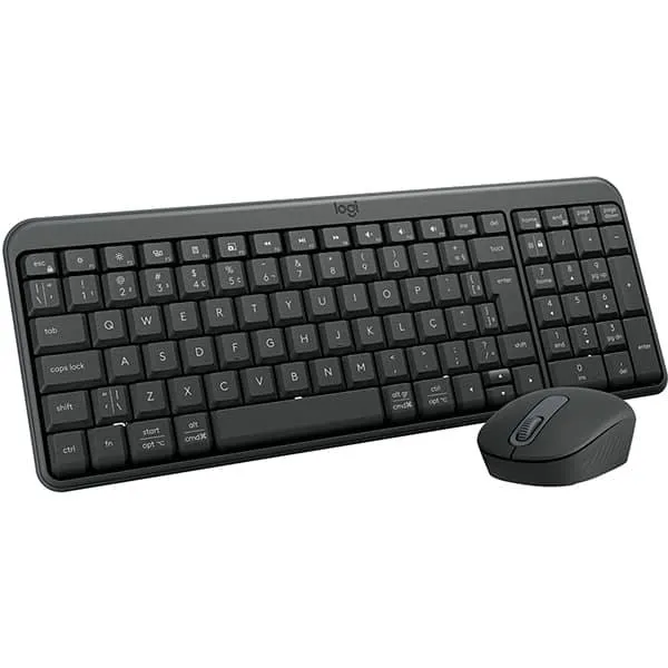 Teclado e Mouse sem fio, Bluetooth, MK250, Grafite, 920-013516, Logitech - CX 1 UN