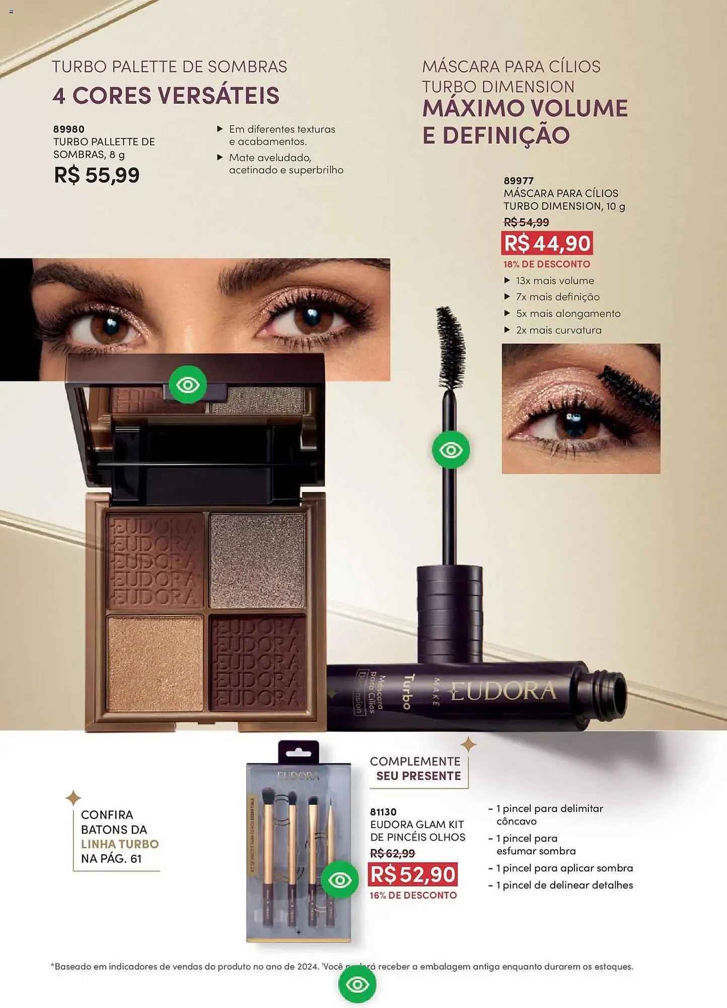 Encarte de Catálogo Eudora 23 de abril até 15 de junho 2026 - Pagina 82