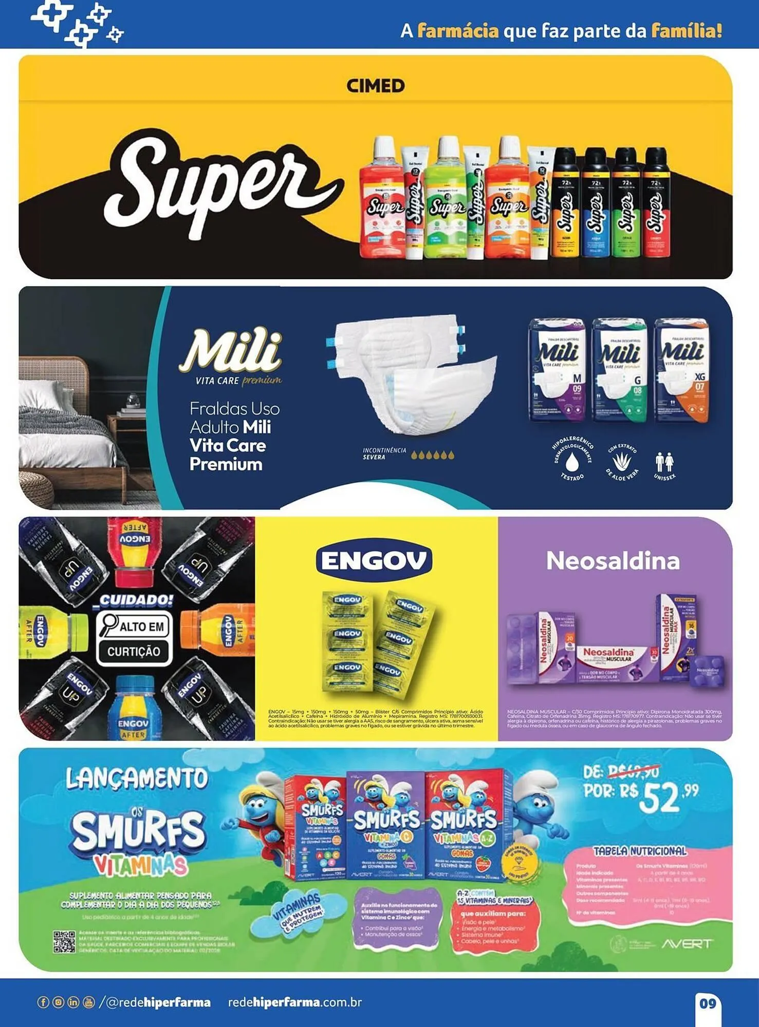 Encarte de Catálogo Hiper Farma 5 de março até 4 de abril 2026 - Pagina 9