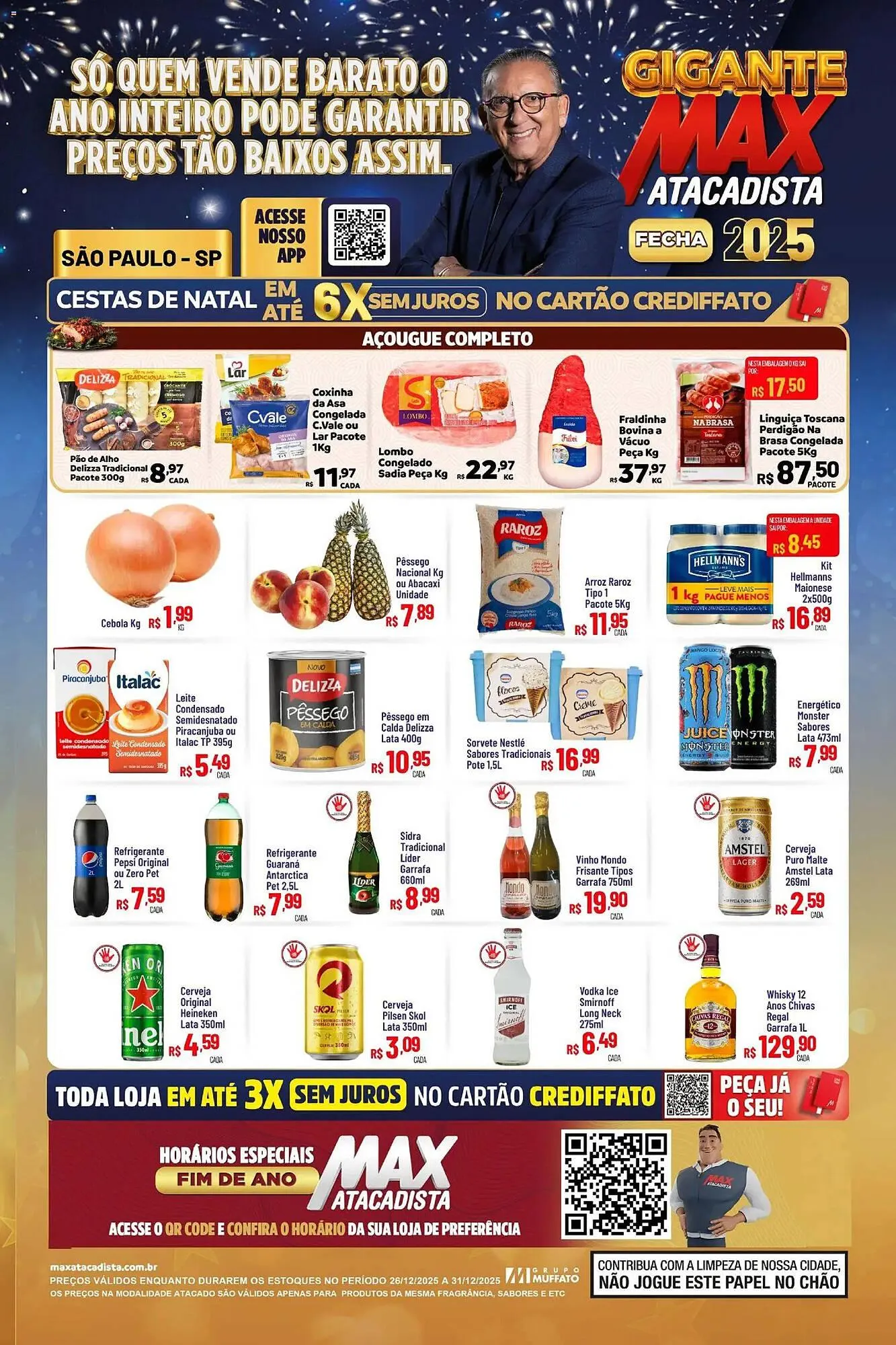 Encarte de Encarte Max Atacadista 26 de dezembro até 31 de dezembro 2025 - Pagina 1