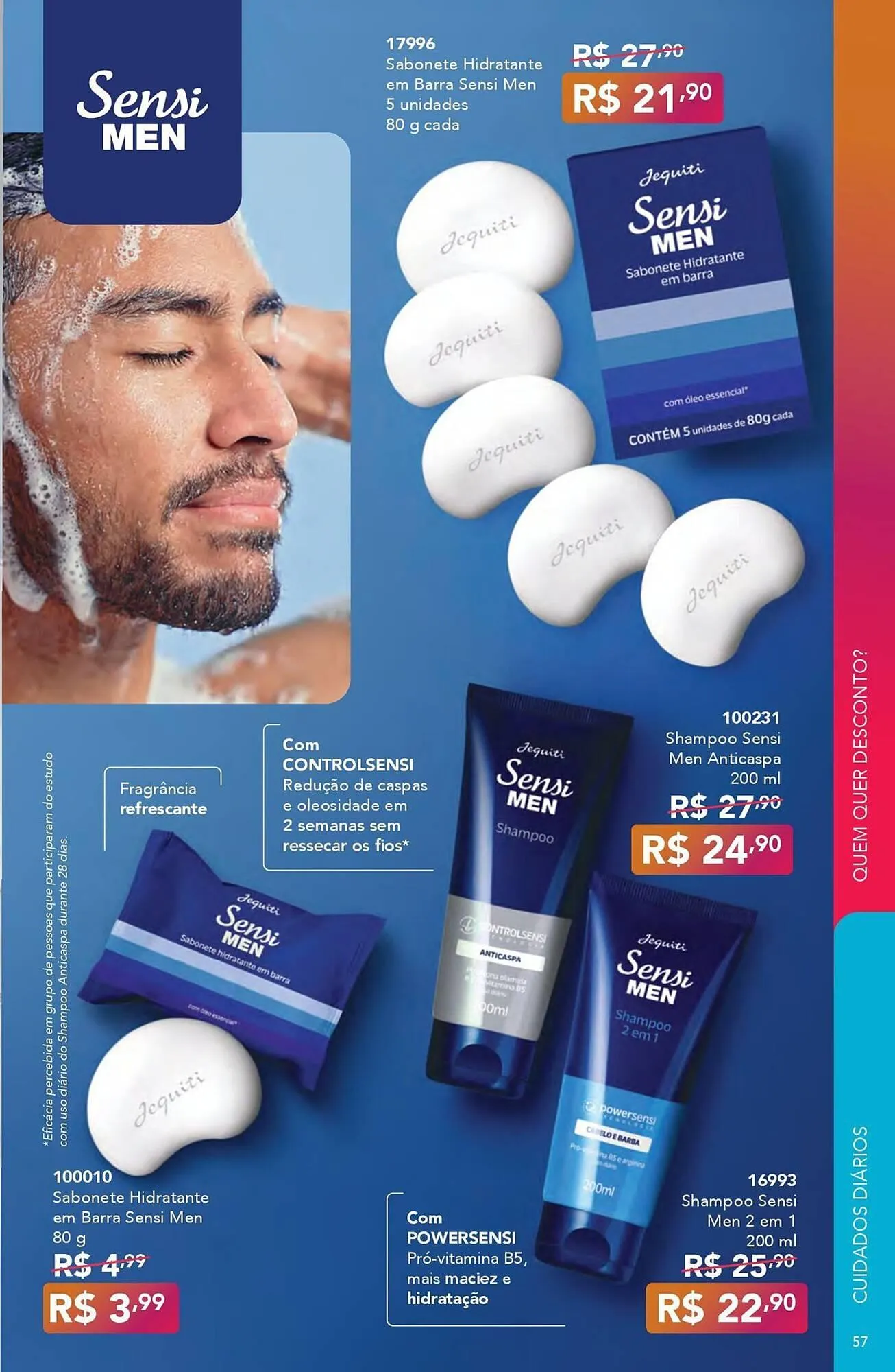 Encarte de Catálogo Jequiti 30 de dezembro até 1 de janeiro 2026 - Pagina 57