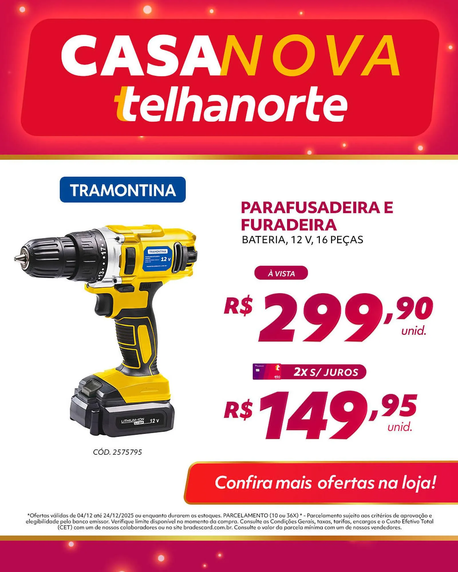 Encarte de Catálogo Telhanorte 21 de dezembro até 24 de dezembro 2025 - Pagina 3