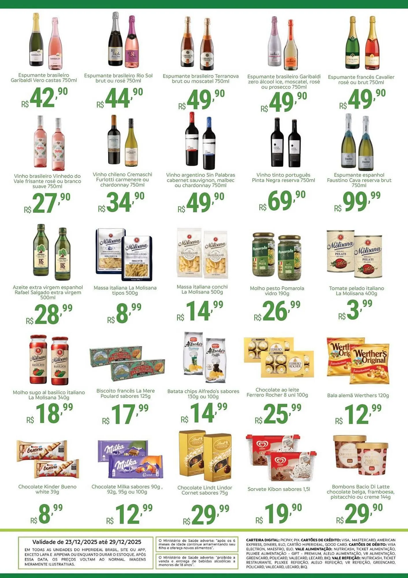 Encarte de Catálogo Hiperideal Supermercados 23 de dezembro até 29 de dezembro 2025 - Pagina 5