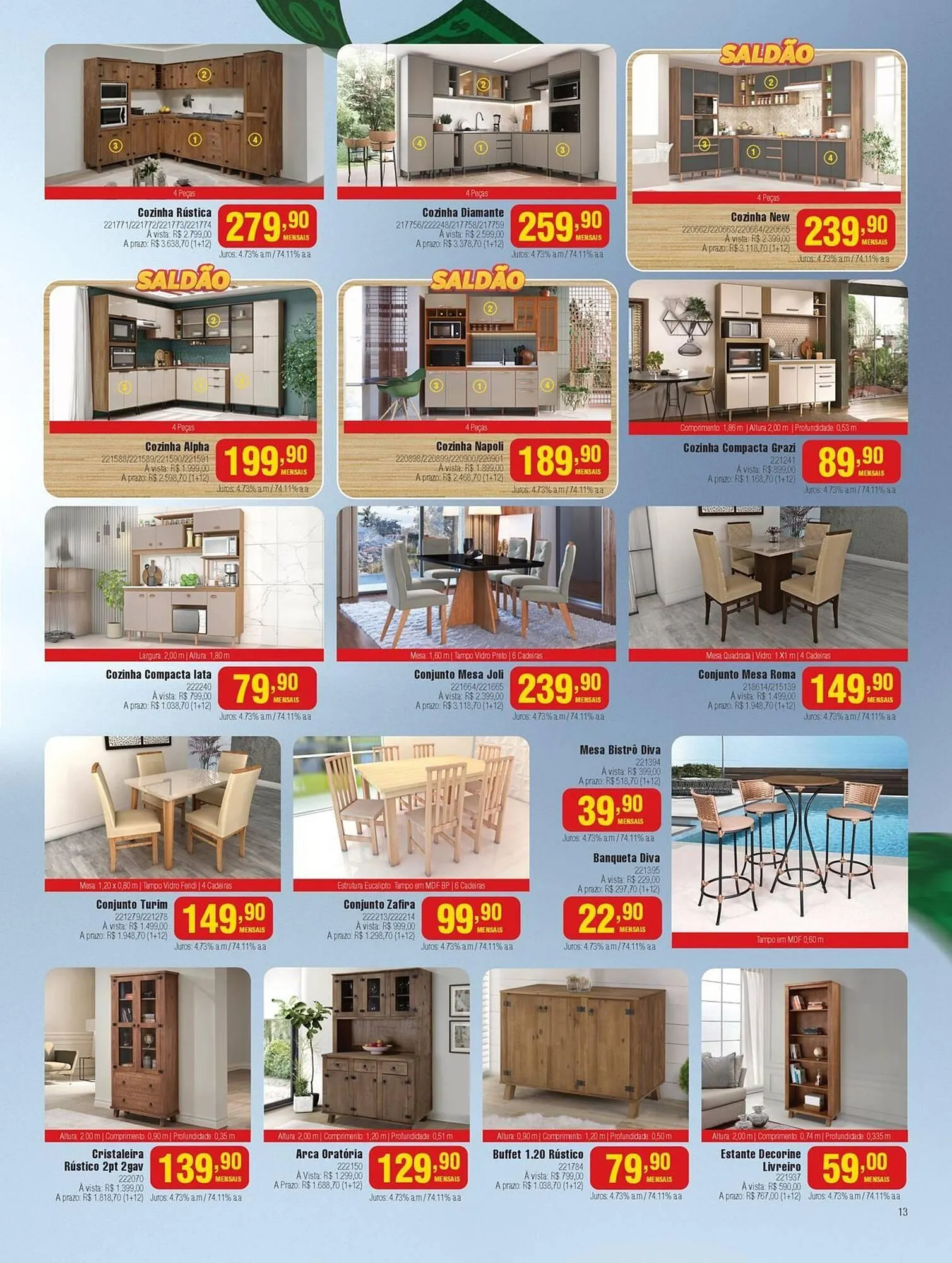 Encarte de Catálogo Berlanda 2 de abril até 30 de abril 2025 - Pagina 13