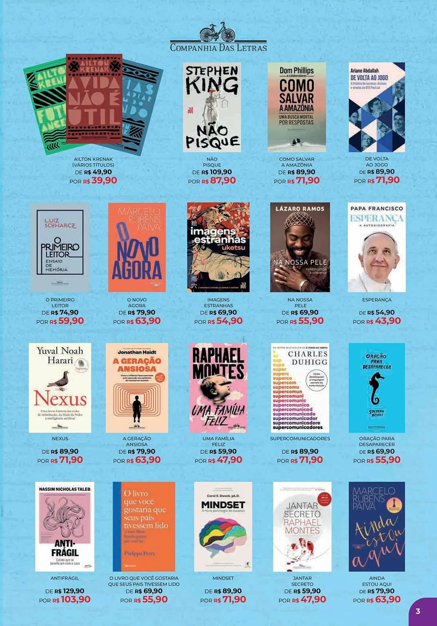 Encarte de Catálogo Livraria Leitura 1 de agosto até 30 de setembro 2025 - Pagina 3