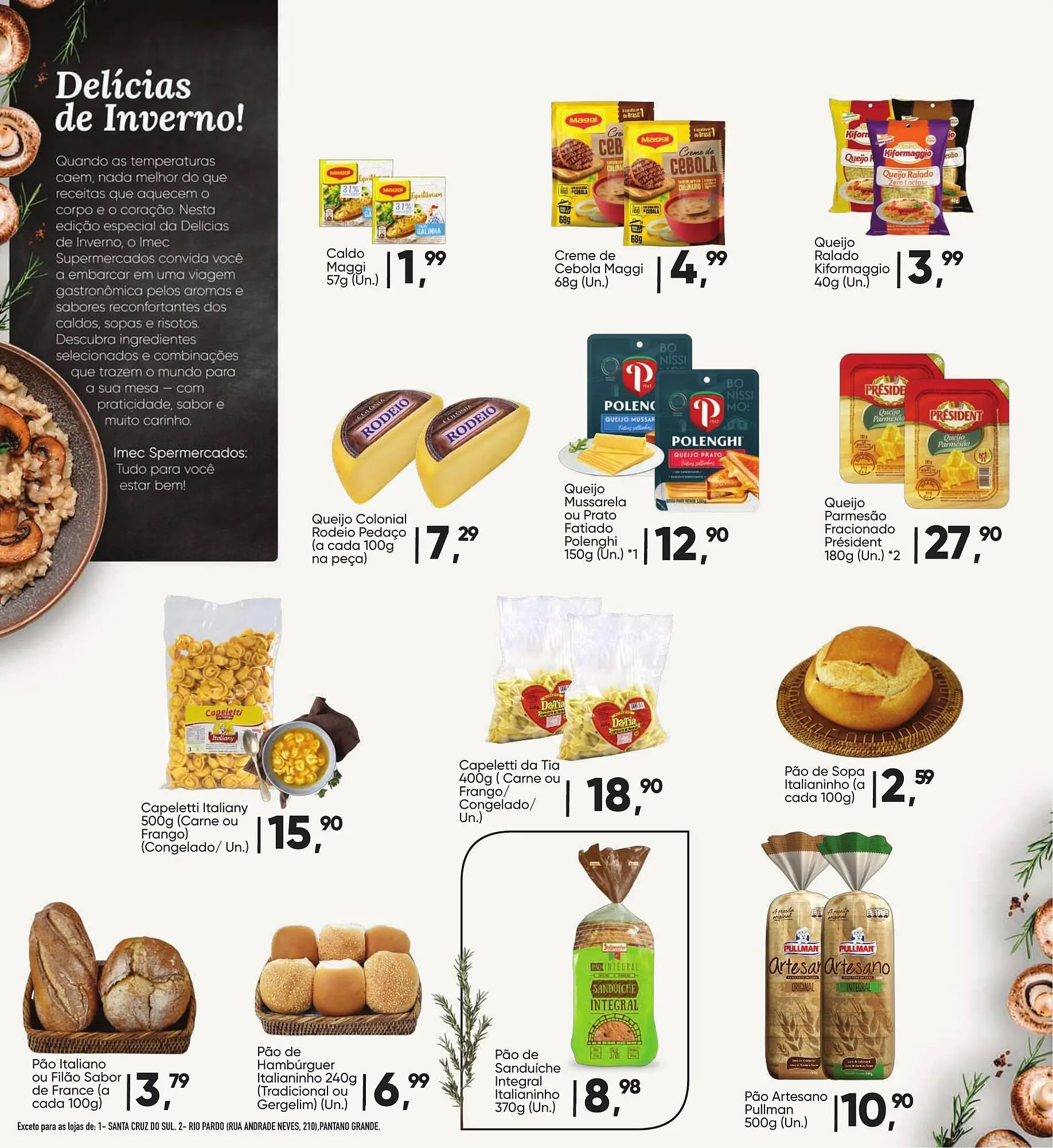 Encarte de Catálogo Imec Supermercados 16 de julho até 27 de julho 2025 - Pagina 2