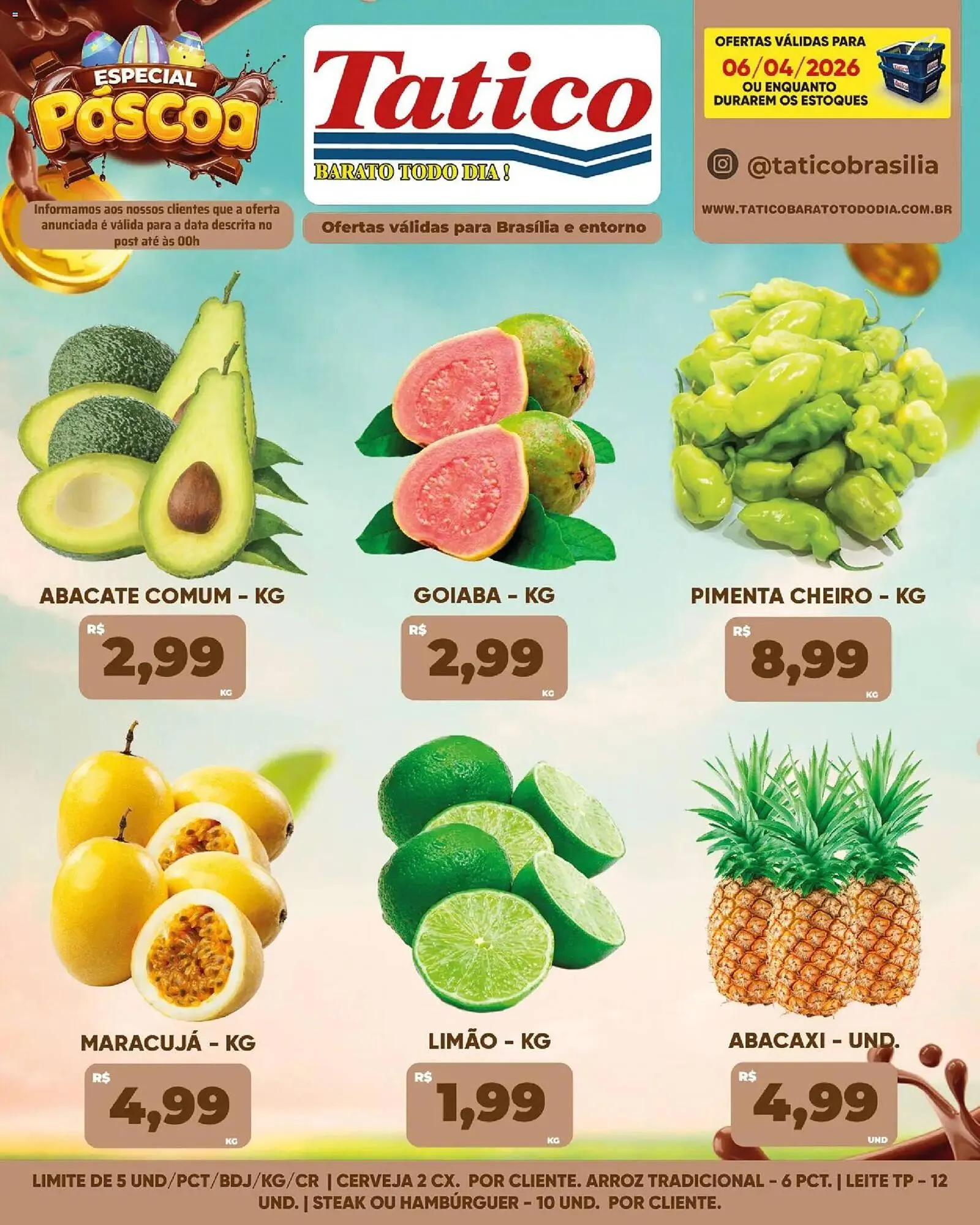 Encarte de Tabloide Tatico 6 de abril até 6 de abril 2026 - Pagina 17