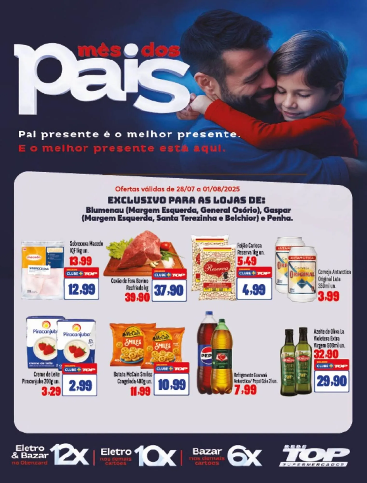 Encarte de Catálogo Rede Top 28 de julho até 1 de agosto 2025 - Pagina 1