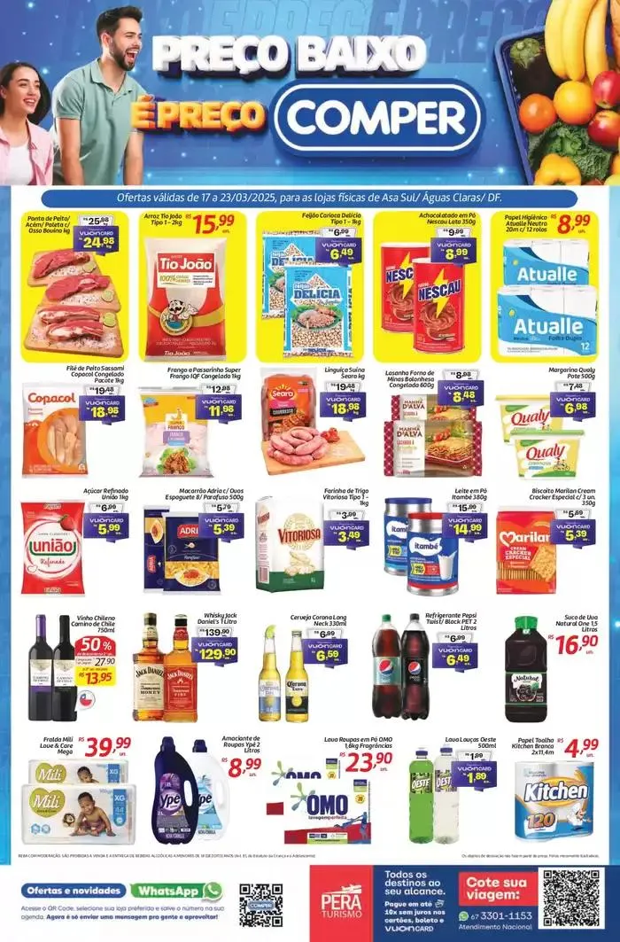 Encarte de Novas ofertas para descobrir 17 de março até 23 de março 2025 - Pagina 1