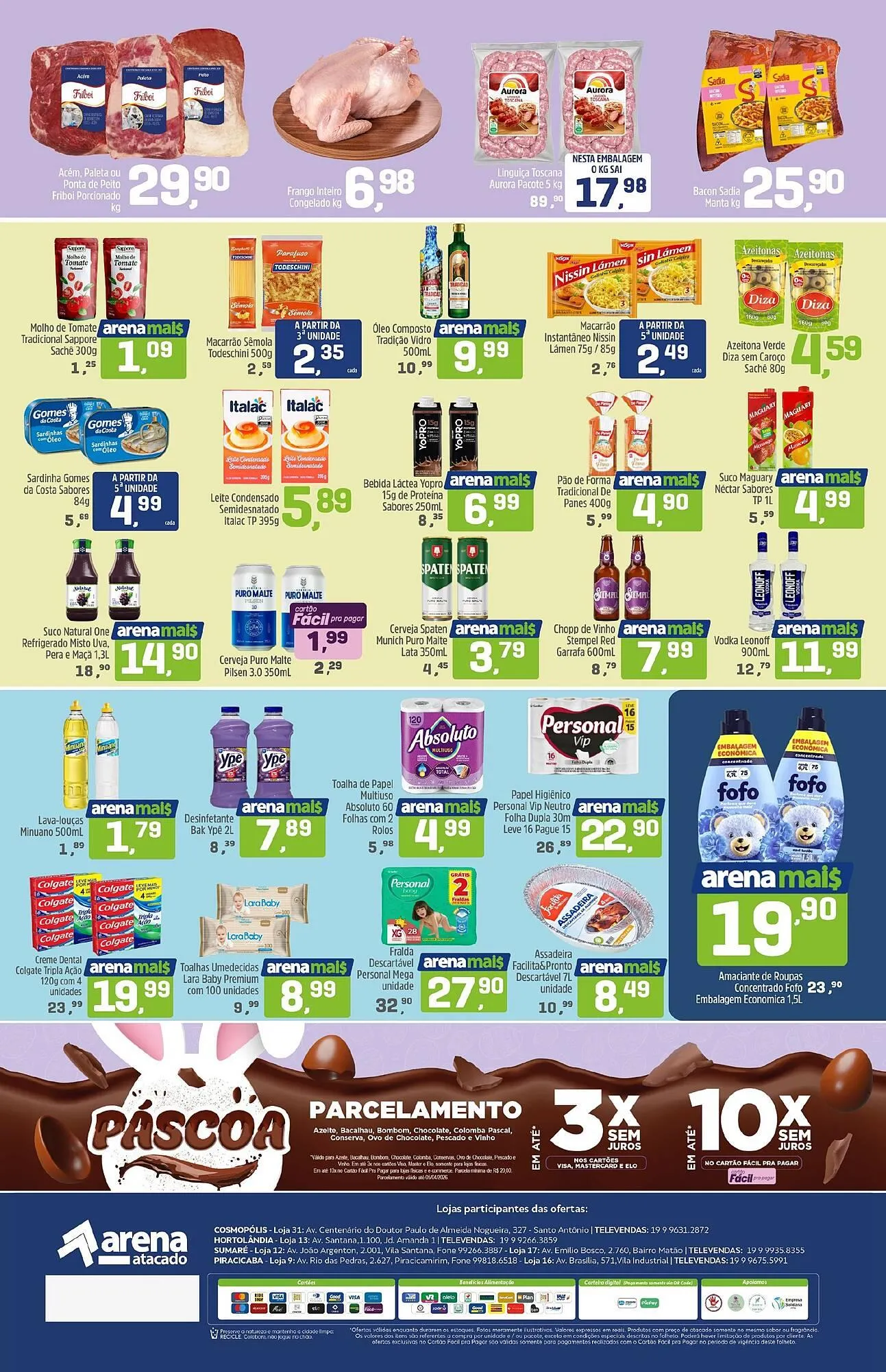 Encarte de Folheto Arena Atacado 30 de março até 2 de abril 2026 - Pagina 2
