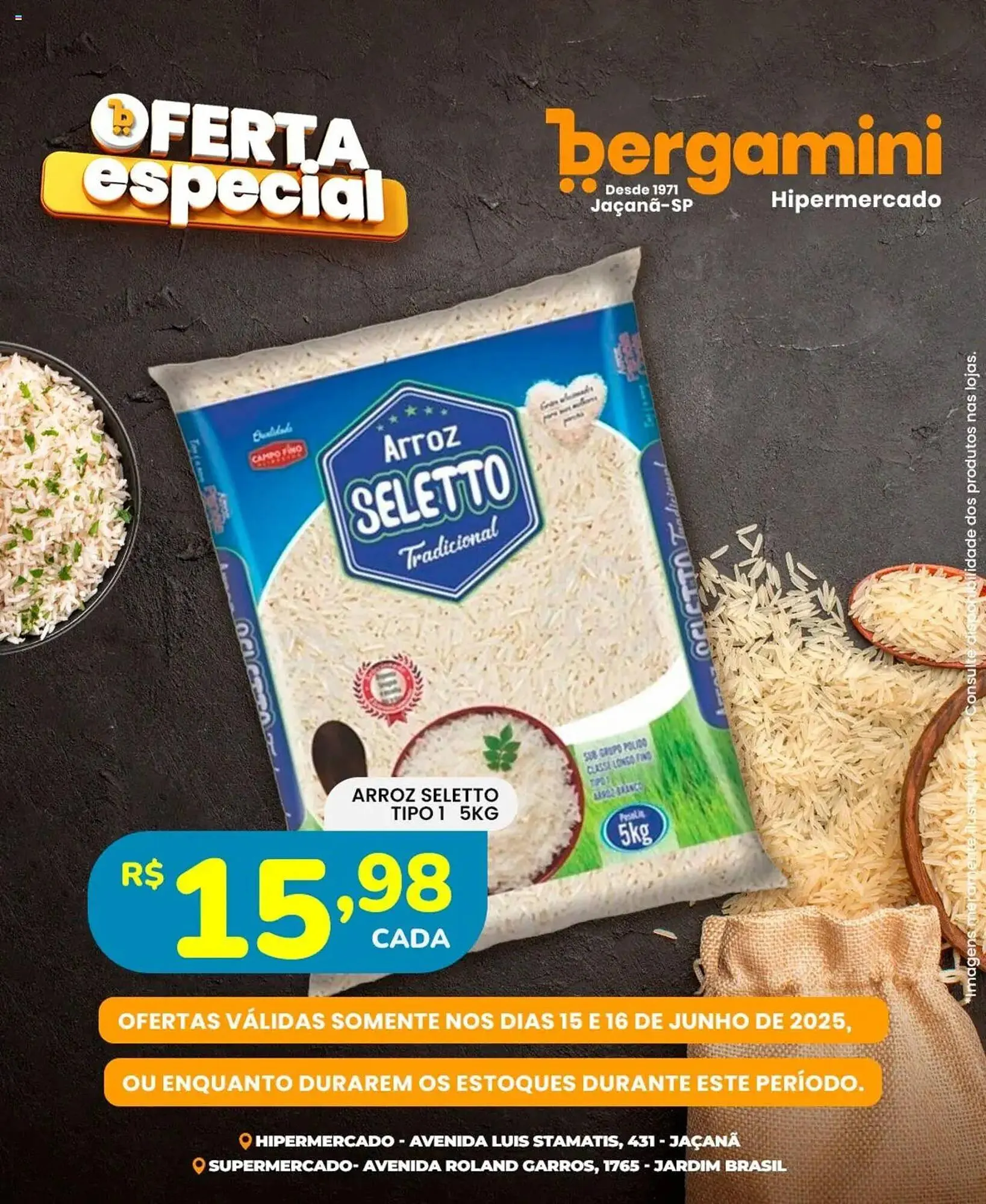 Encarte de Catálogo Supermercado Bergamini 15 de junho até 17 de junho 2025 - Pagina 3