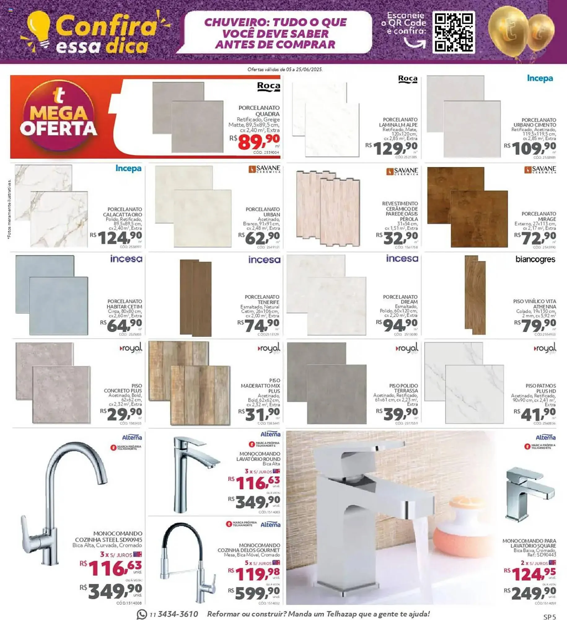 Encarte de Catálogo Telhanorte 5 de junho até 26 de junho 2025 - Pagina 5
