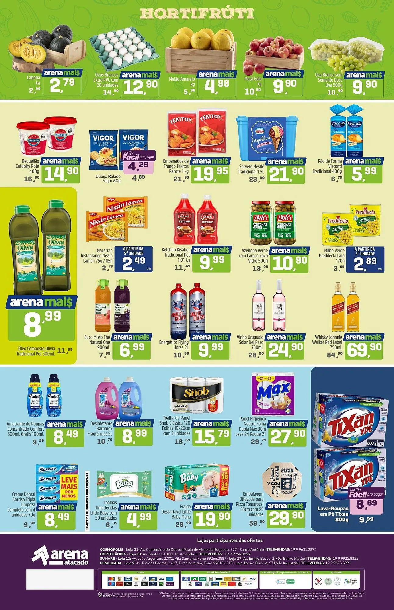 Encarte de Folheto Arena Atacado 20 de fevereiro até 22 de fevereiro 2026 - Pagina 2