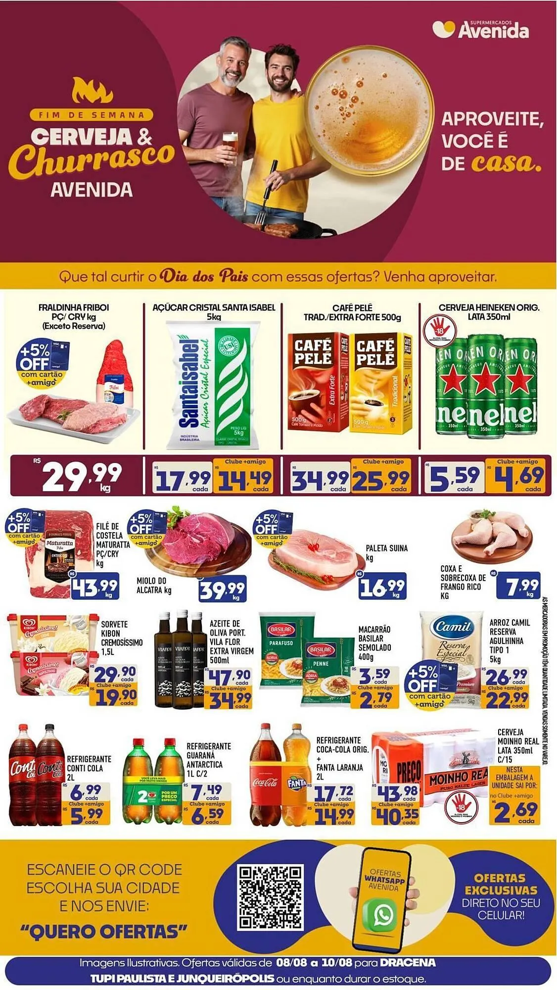 Encarte de Catálogo Supermercados Avenida 8 de agosto até 10 de agosto 2025 - Pagina 5