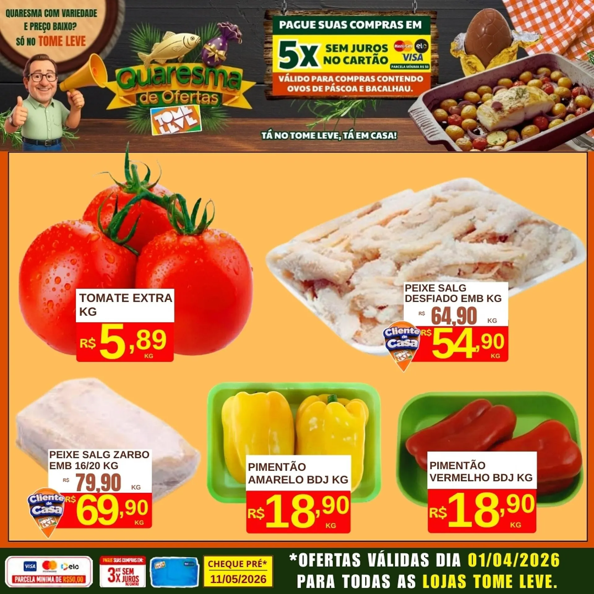 Encarte de Catálogo Tome Leve 1 de abril até 1 de abril 2026 - Pagina 3