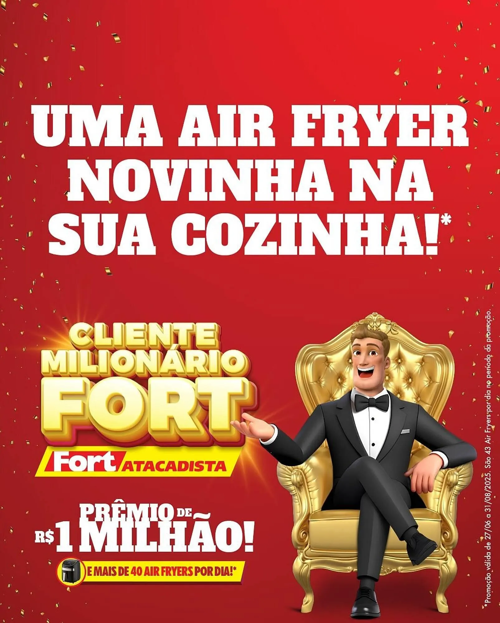 Encarte de Catálogo Fort Atacadista 3 de julho até 3 de julho 2025 - Pagina 1