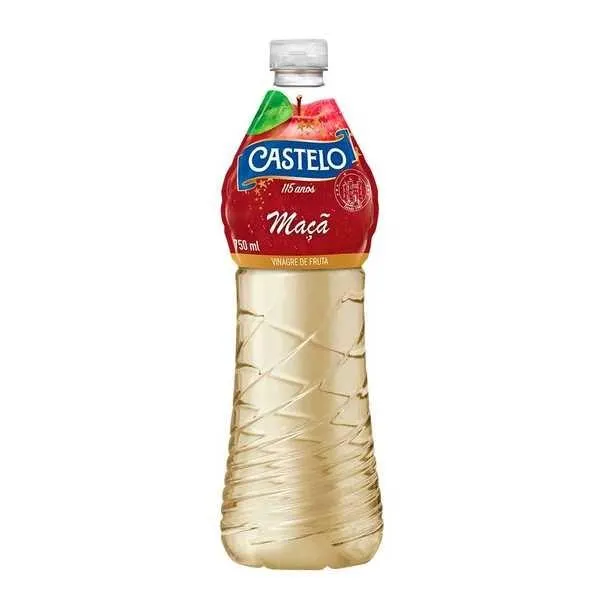 Vinagre de Fruta Maçã 750ml 1 UN Castelo