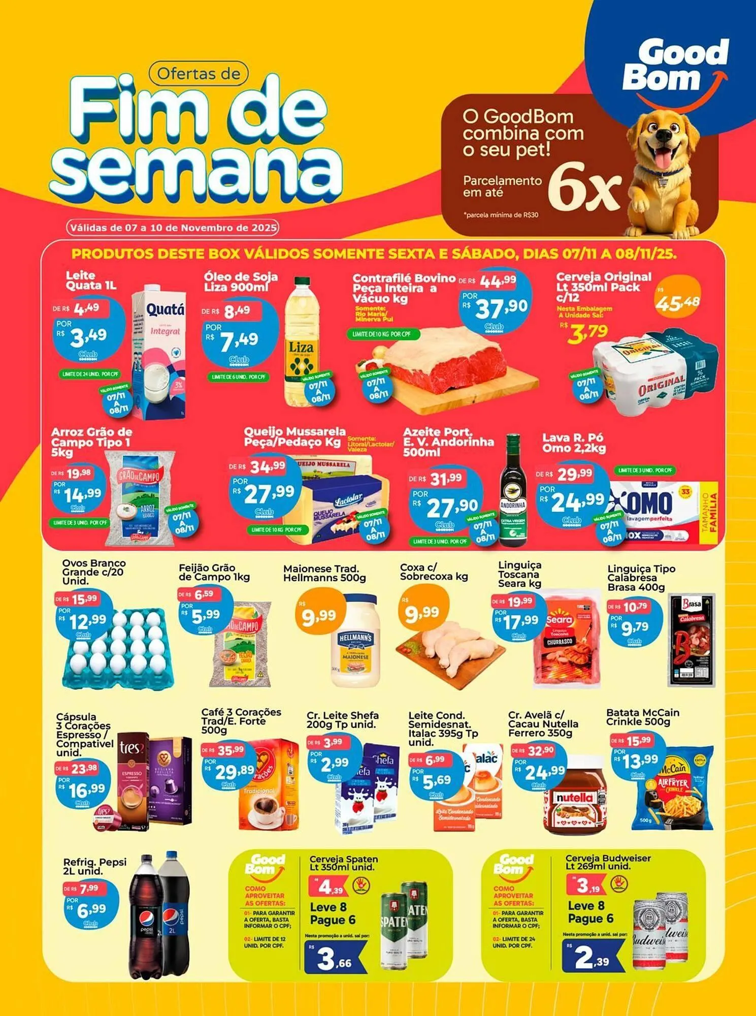 Encarte de Folheto GoodBom 7 de novembro até 10 de novembro 2025 - Pagina 1
