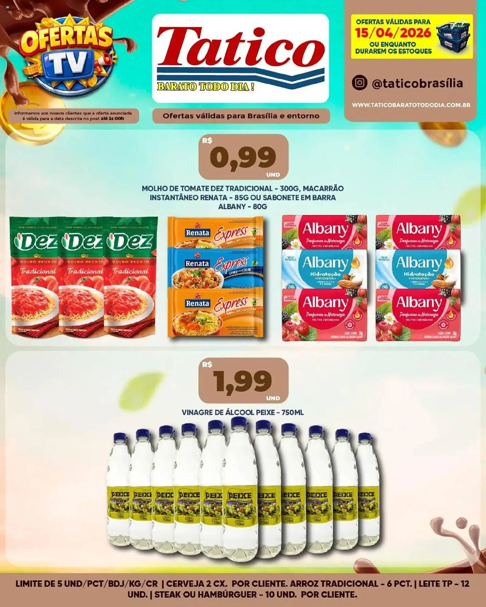 Encarte de Tabloide Tatico 16 de abril até 19 de abril 2026 - Pagina 28