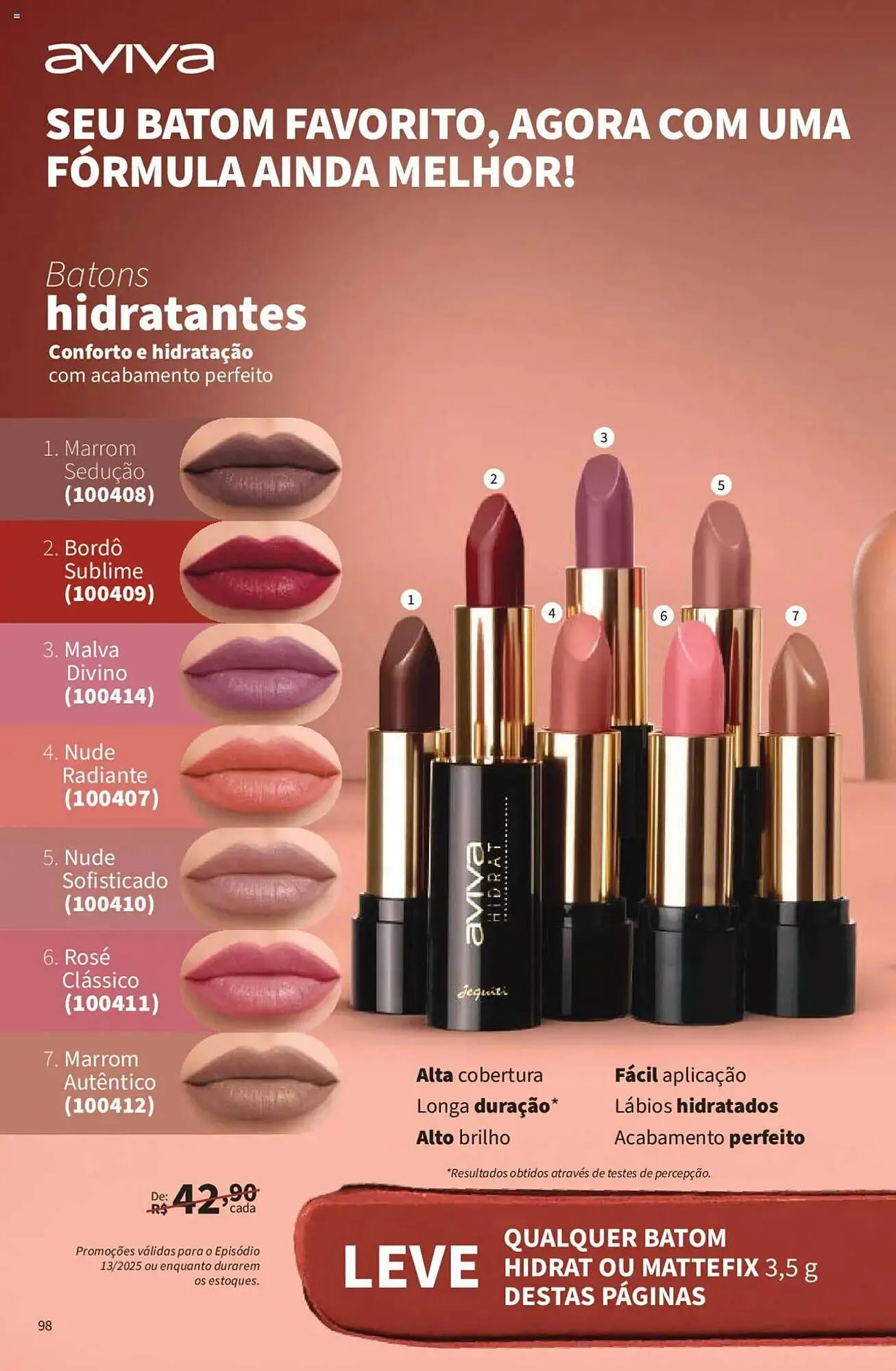 Encarte de Catálogo Jequiti 19 de setembro até 10 de outubro 2025 - Pagina 98