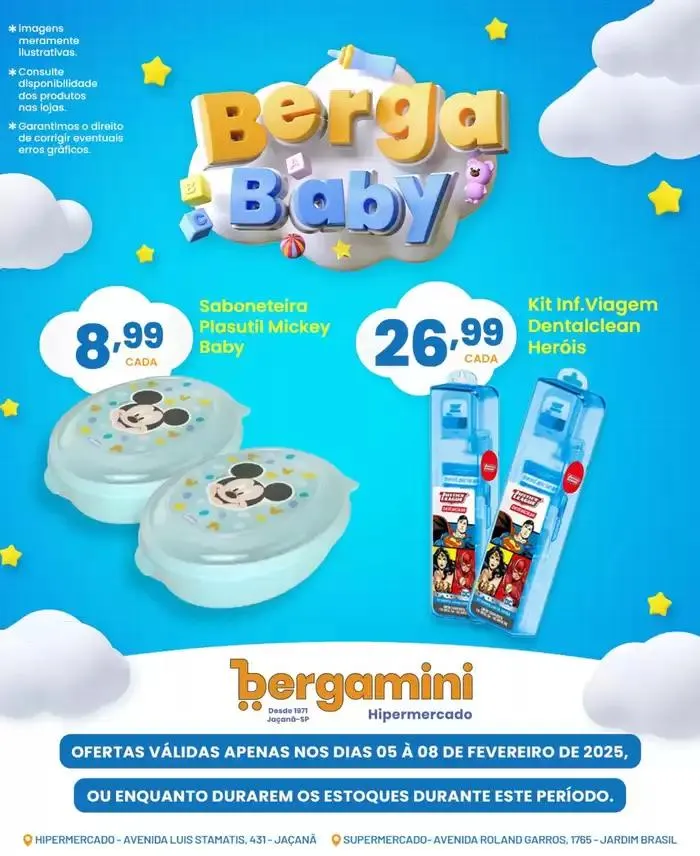 Encarte de Encarte Supermercado Bergamini 5 de fevereiro até 8 de fevereiro 2025 - Pagina 8