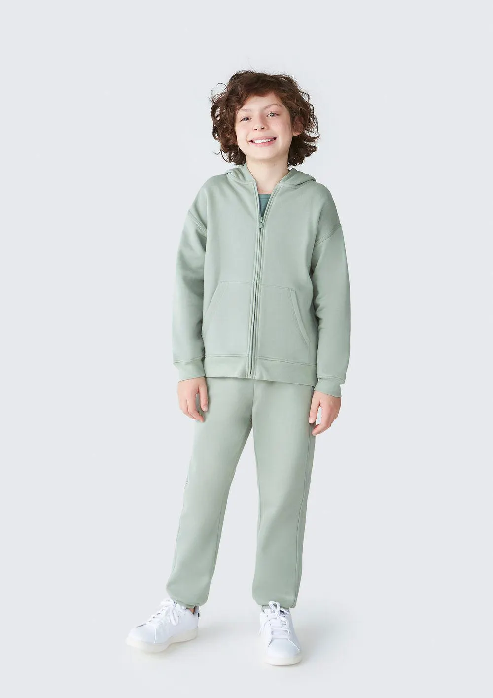 Calça Básica Infantil Unissex Jogger - Verde