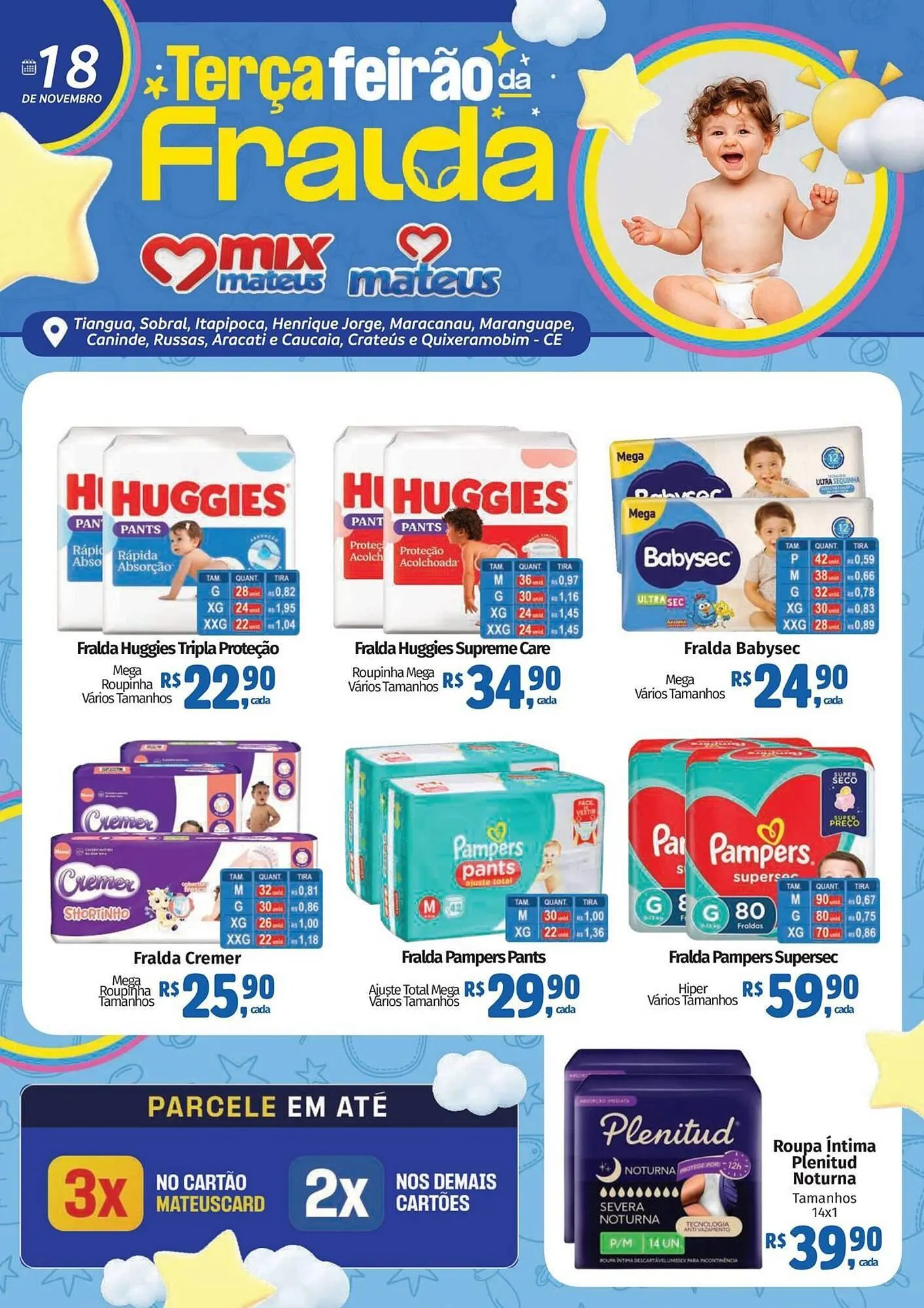 Encarte de Catálogo Supermercados Mateus 18 de novembro até 18 de novembro 2025 - Pagina 1