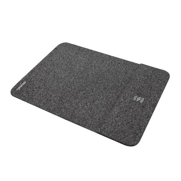 Carregador por indução com mousepad cinza, MPISG, GEONAV