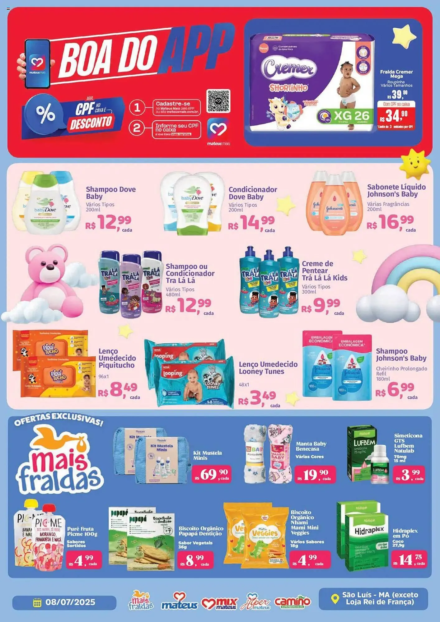 Encarte de Catálogo Supermercados Mateus 8 de julho até 8 de julho 2025 - Pagina 2