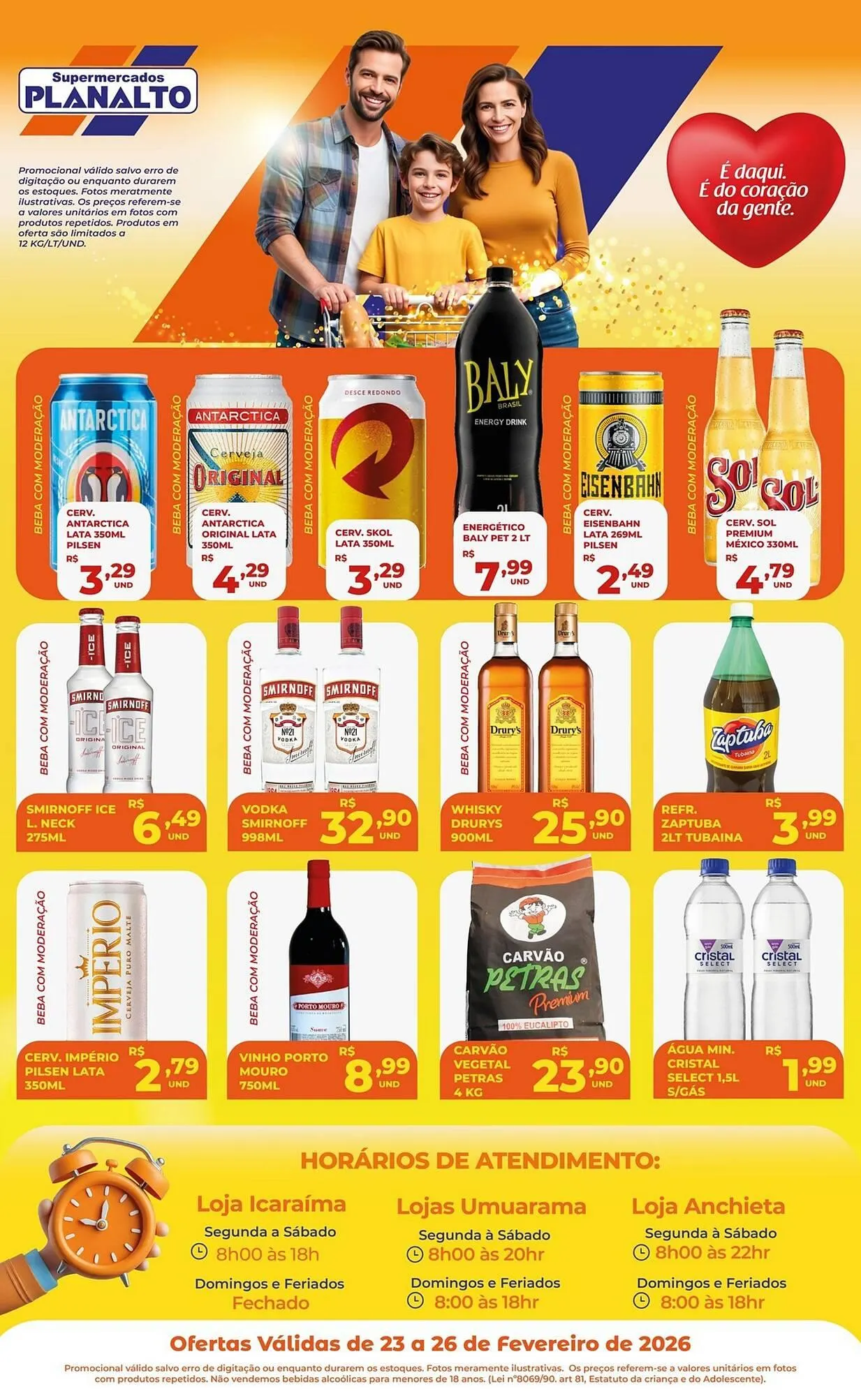 Encarte de Catálogo Supermercados Planalto 23 de fevereiro até 26 de fevereiro 2026 - Pagina 2