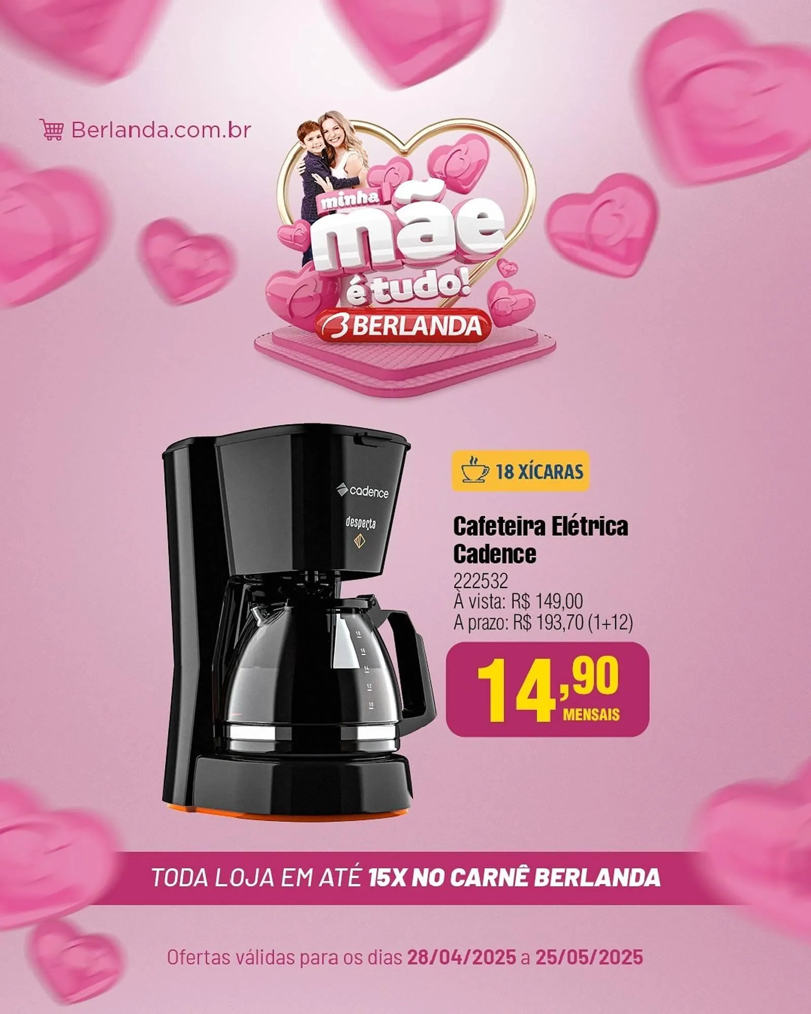 Encarte de Catálogo Berlanda 28 de abril até 25 de maio 2025 - Pagina 3
