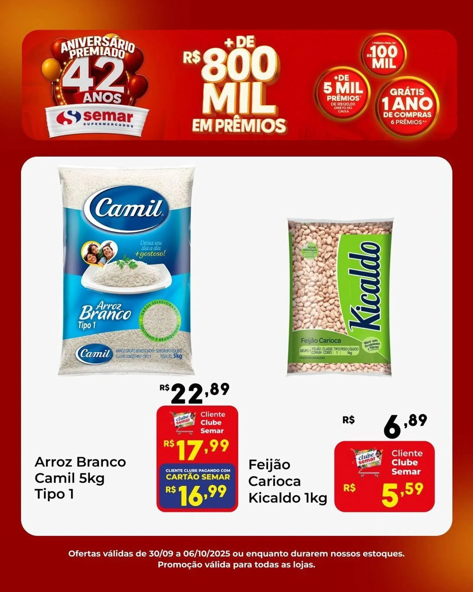 Encarte de Folheto Semar Supermercado 30 de setembro até 6 de outubro 2025 - Pagina 10