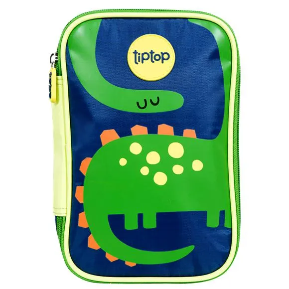estojo box escolar infantil dino tip top