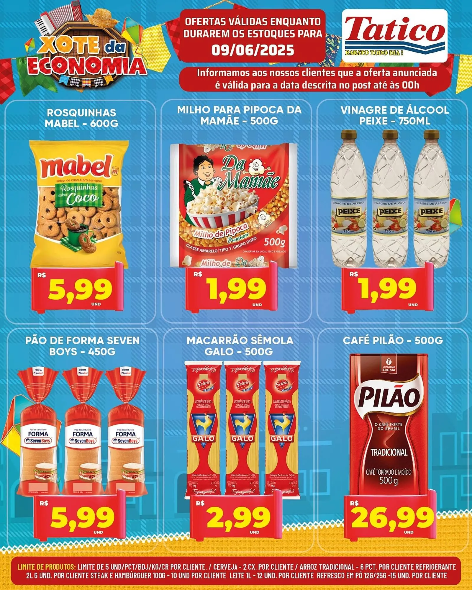 Encarte de Catálogo Tatico 9 de junho até 9 de junho 2025 - Pagina 1