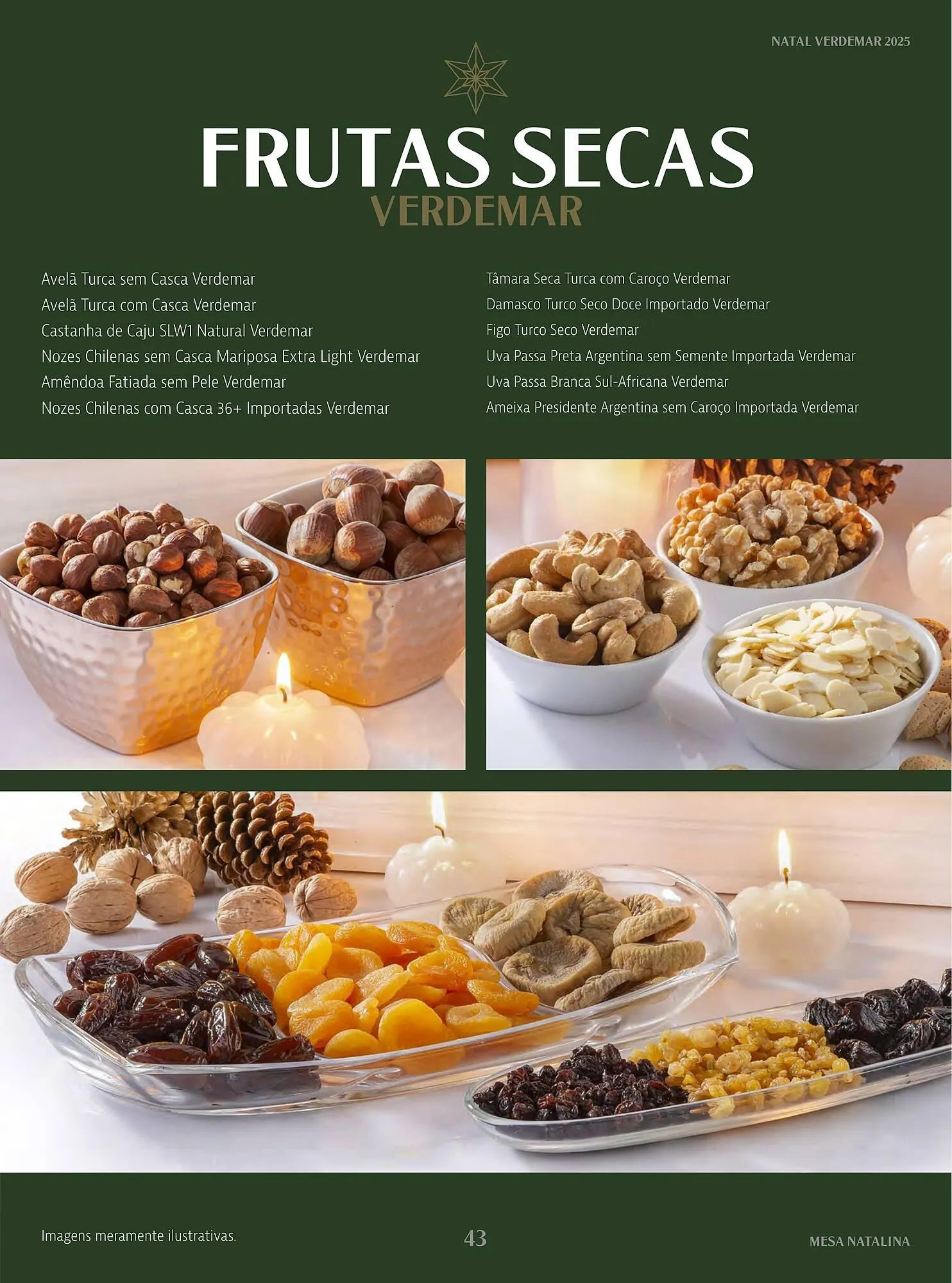 Encarte de Catálogo Verdemar Supermercado 1 de dezembro até 25 de dezembro 2025 - Pagina 43