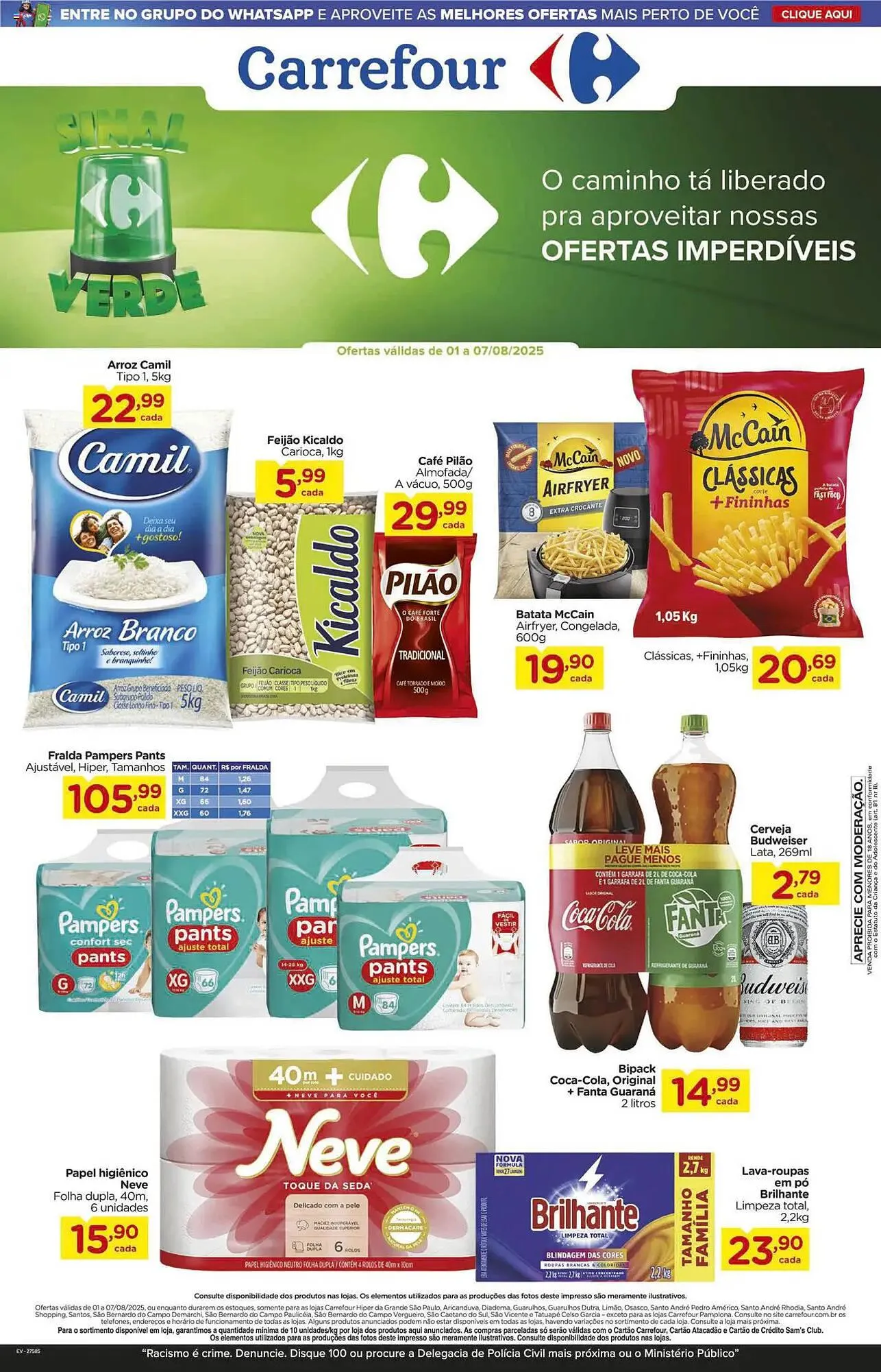 Encarte de Catálogo Carrefour 1 de agosto até 7 de agosto 2025 - Pagina 3
