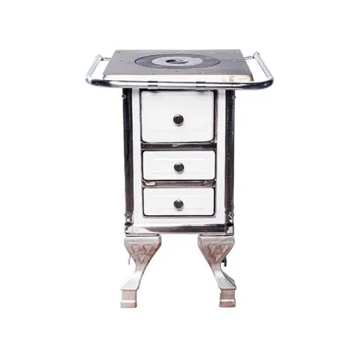 Fogão a Lenha Maestro Minuano 00400 Com Fornalha Branco