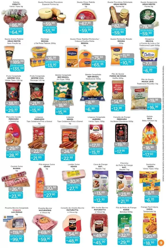 Encarte de Ofertas Supermercados Mundial 28 de março até 10 de abril 2025 - Pagina 9