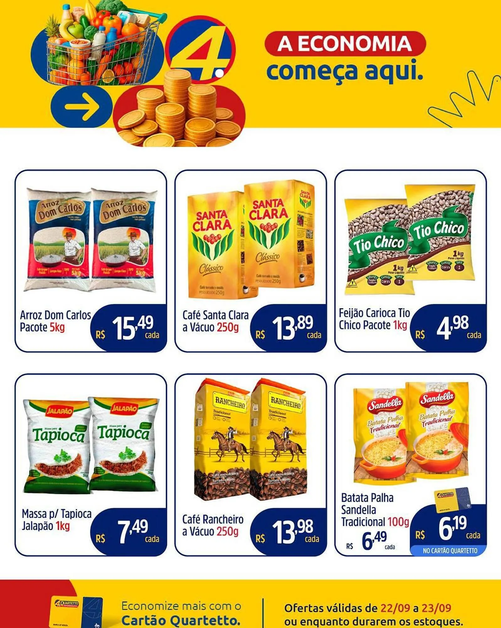 Encarte de Catálogo Quartetto Supermercados 22 de setembro até 23 de setembro 2025 - Pagina 2