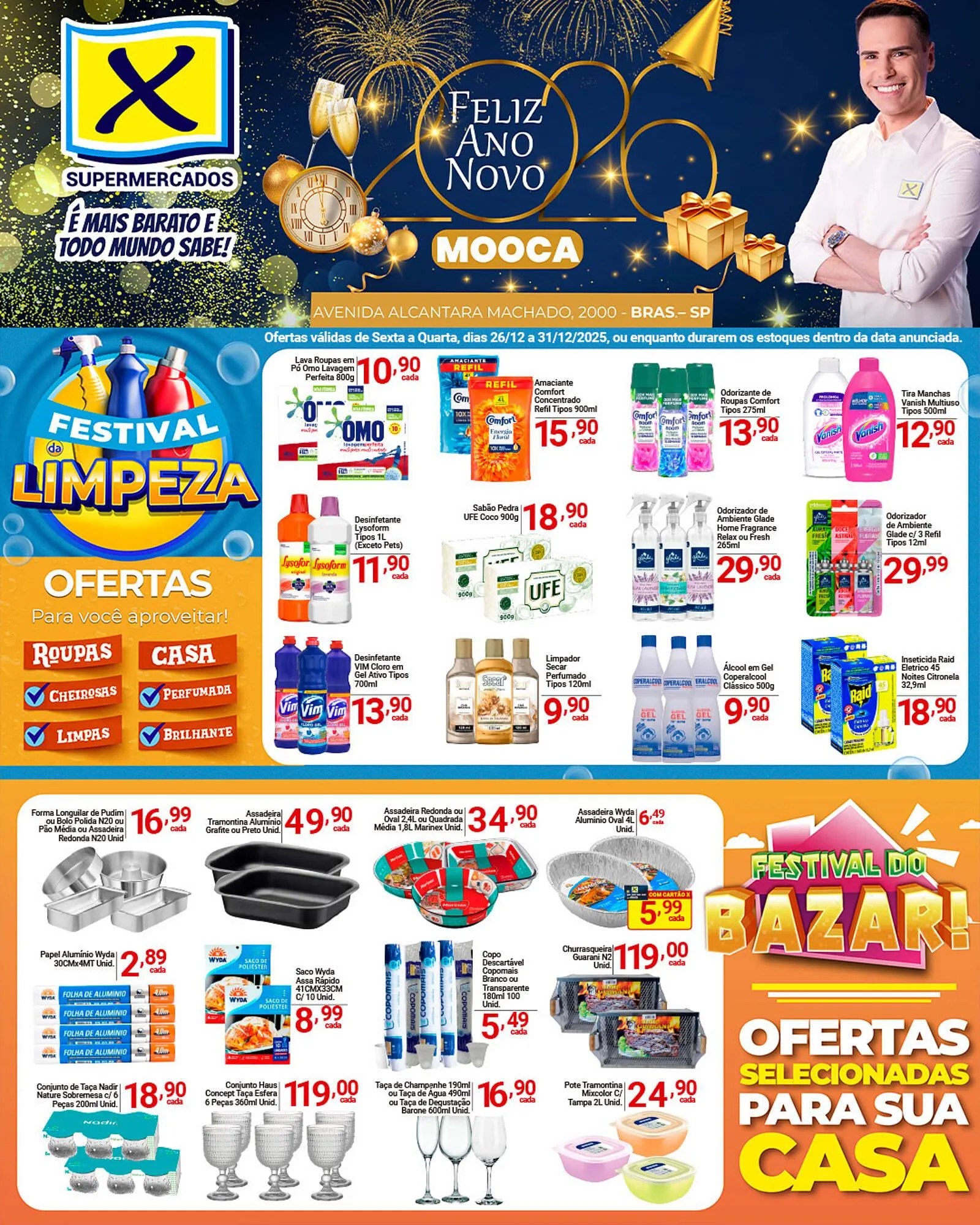 Encarte de Folheto X Supermercados 26 de dezembro até 31 de dezembro 2025 - Pagina 2