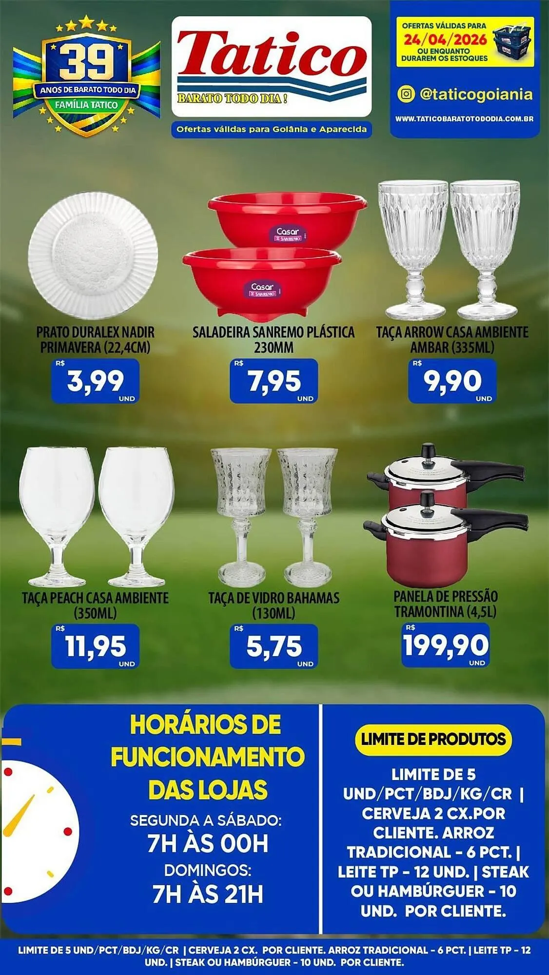 Encarte de Tabloide Tatico 24 de abril até 24 de abril 2026 - Pagina 27