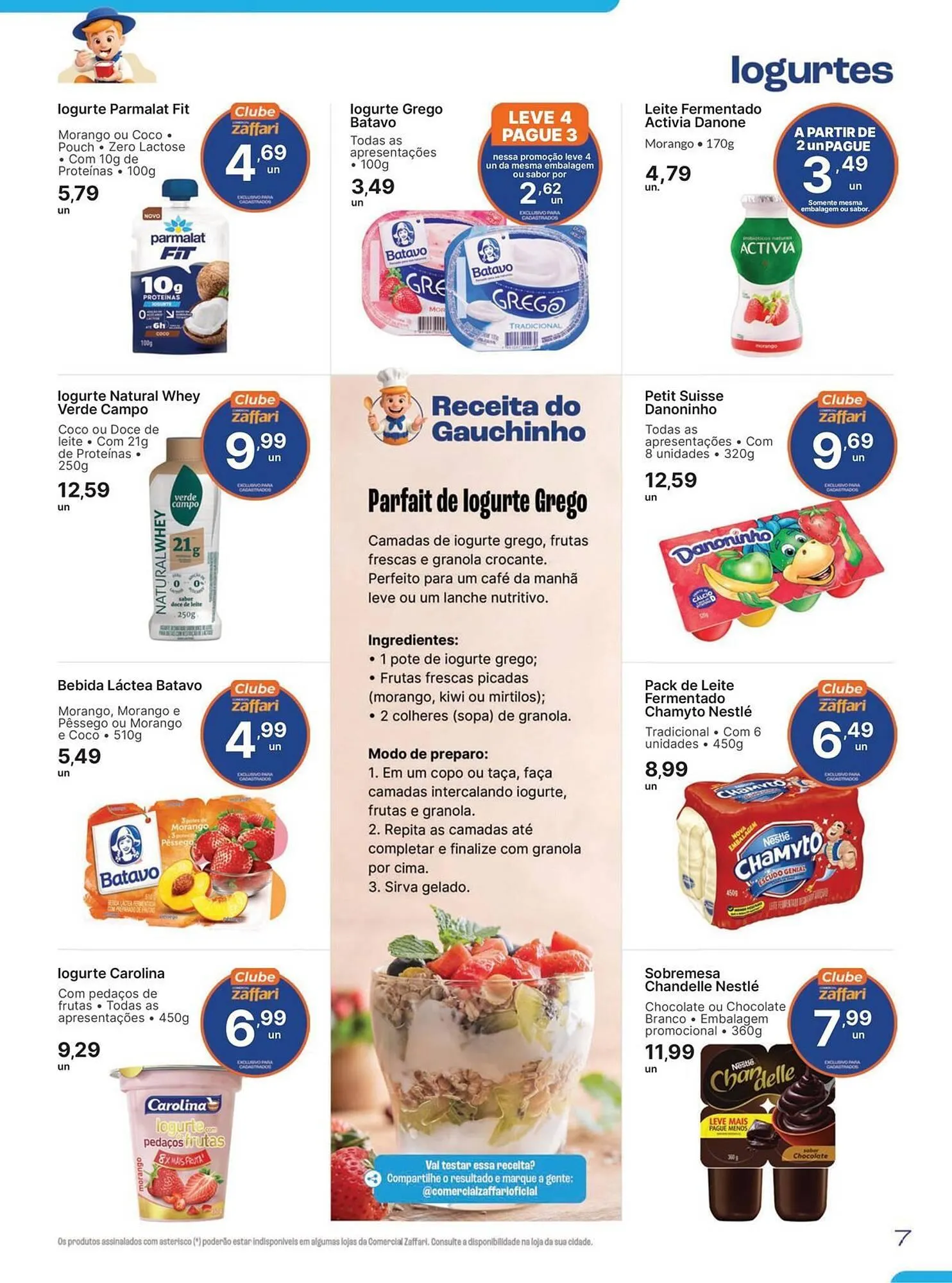 Encarte de Encarte Comercial Zaffari 18 de fevereiro até 1 de março 2026 - Pagina 7